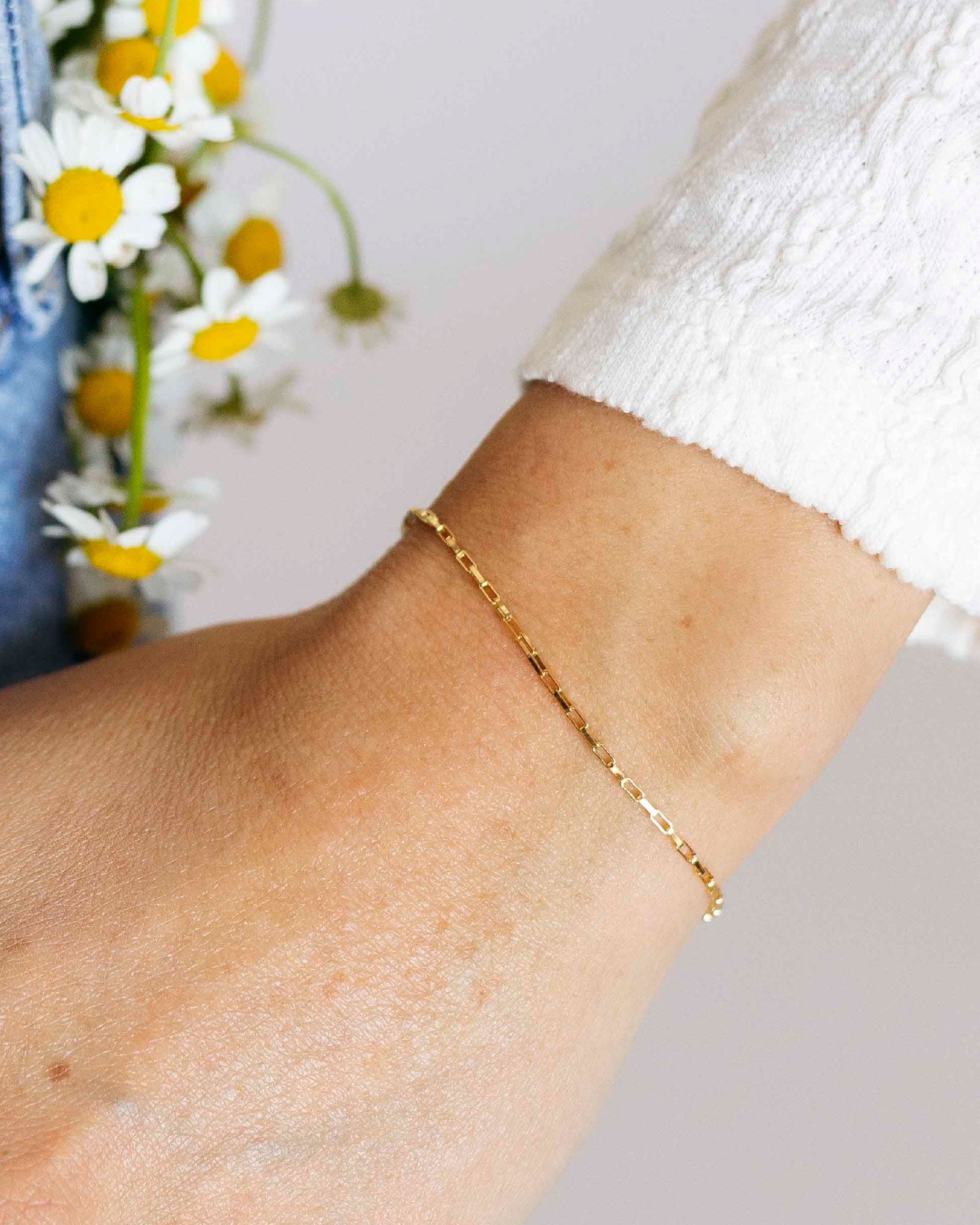 Blake Box Chain Bracelet