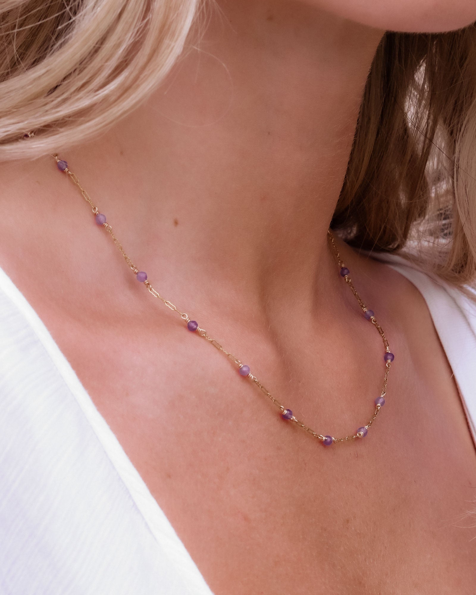 Light Lilac Necklace