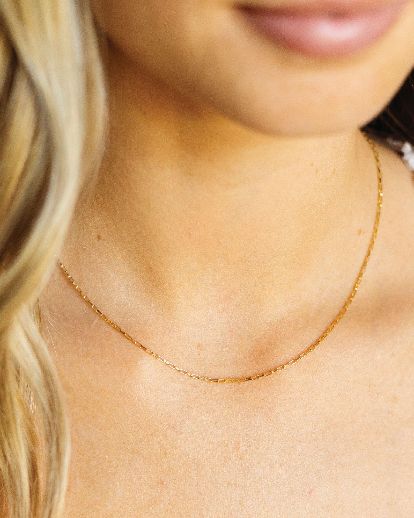 Blake Box Chain Necklace