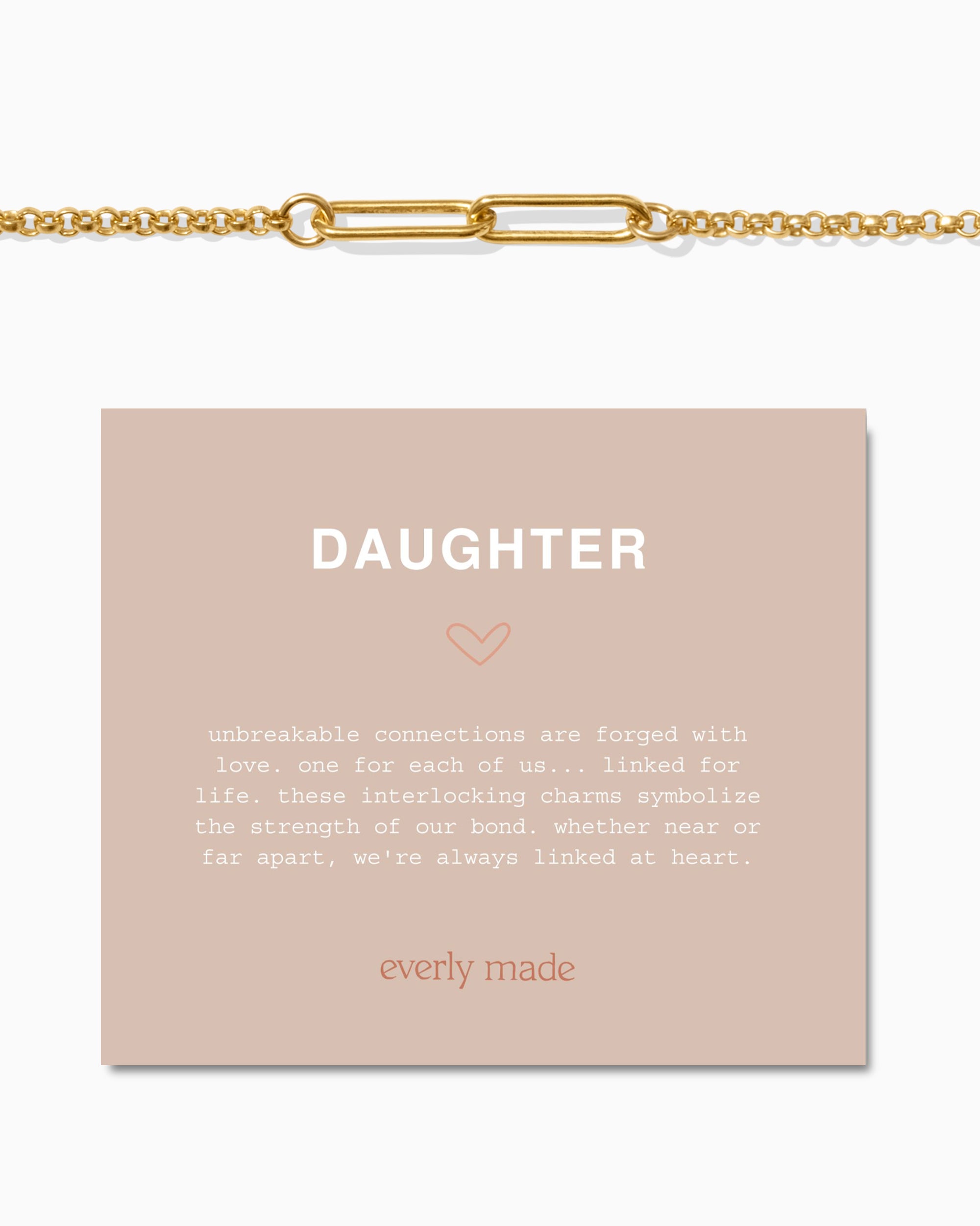 Linked Bracelet • Daughter