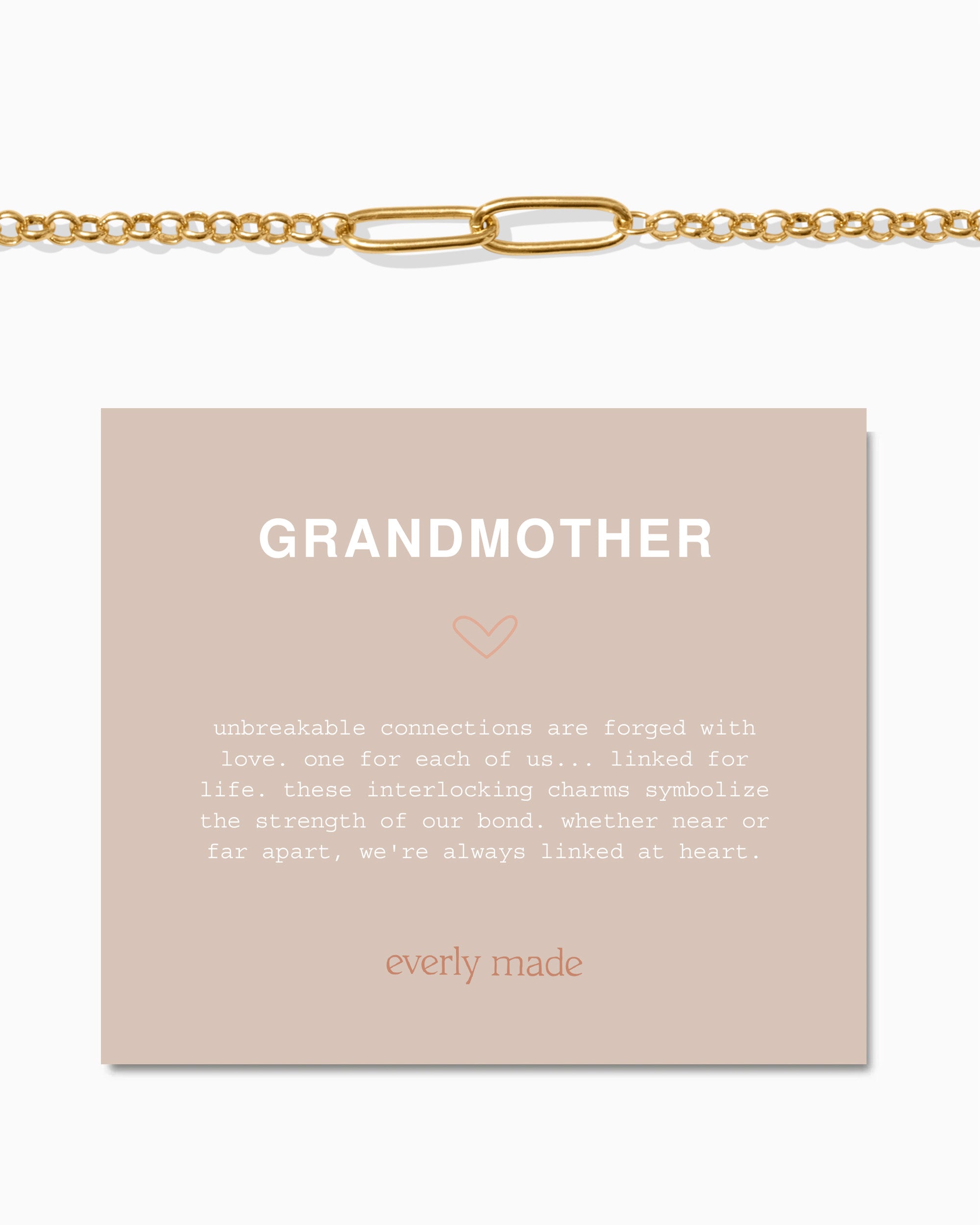 Linked Bracelet • Grandmother