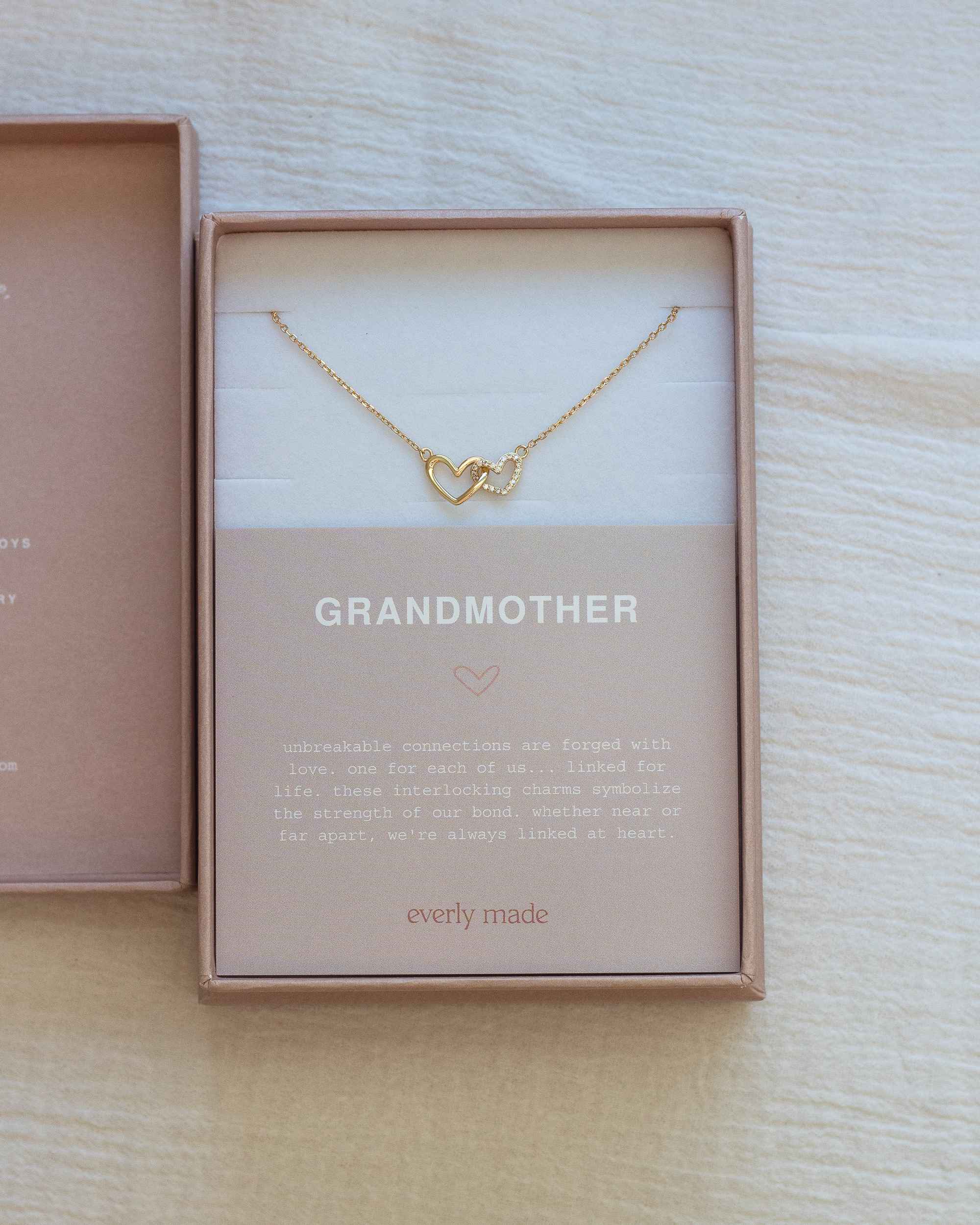 Linked Hearts Necklace • Grandmother