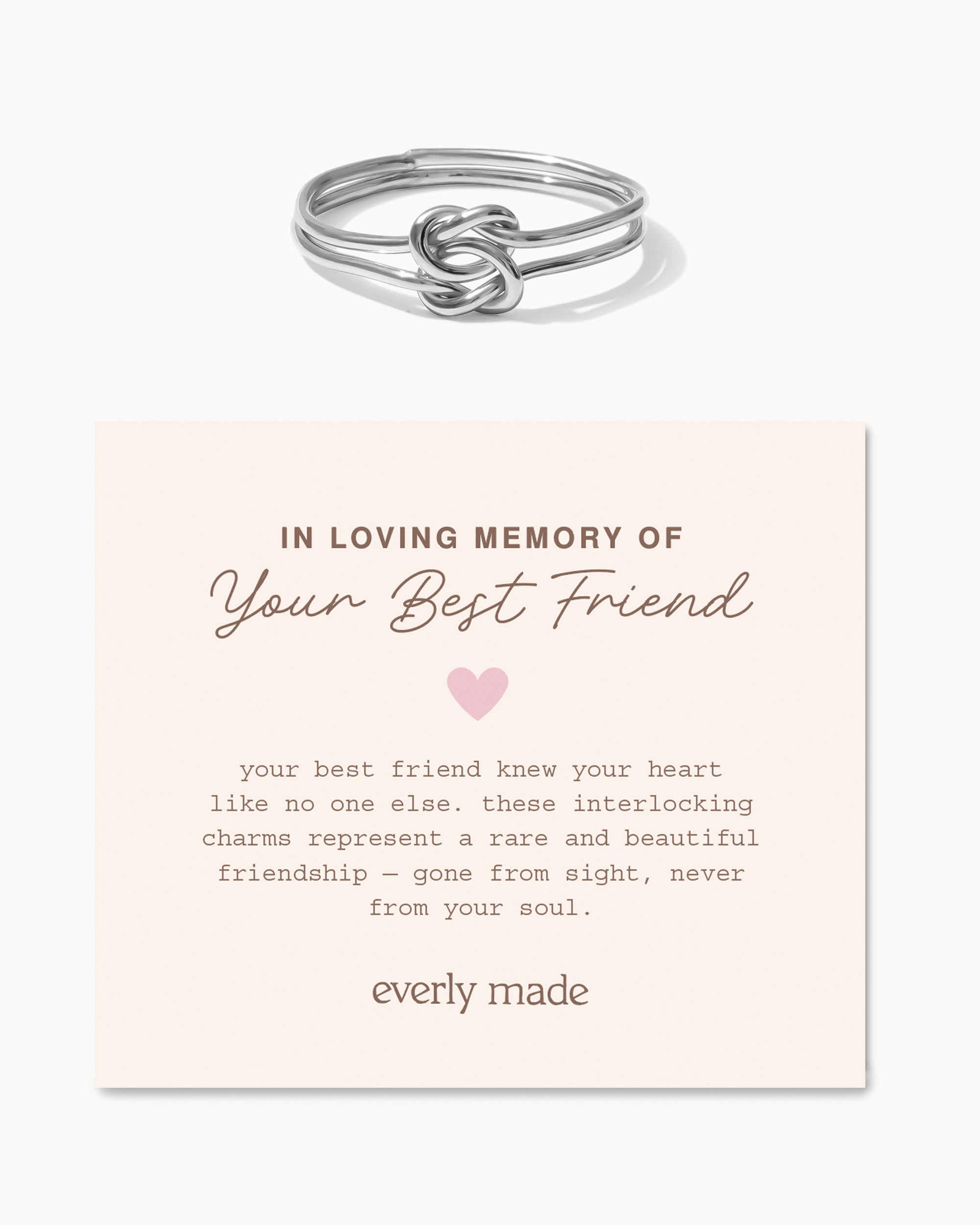 Linked Ring • In Loving Memory of your Best Friend