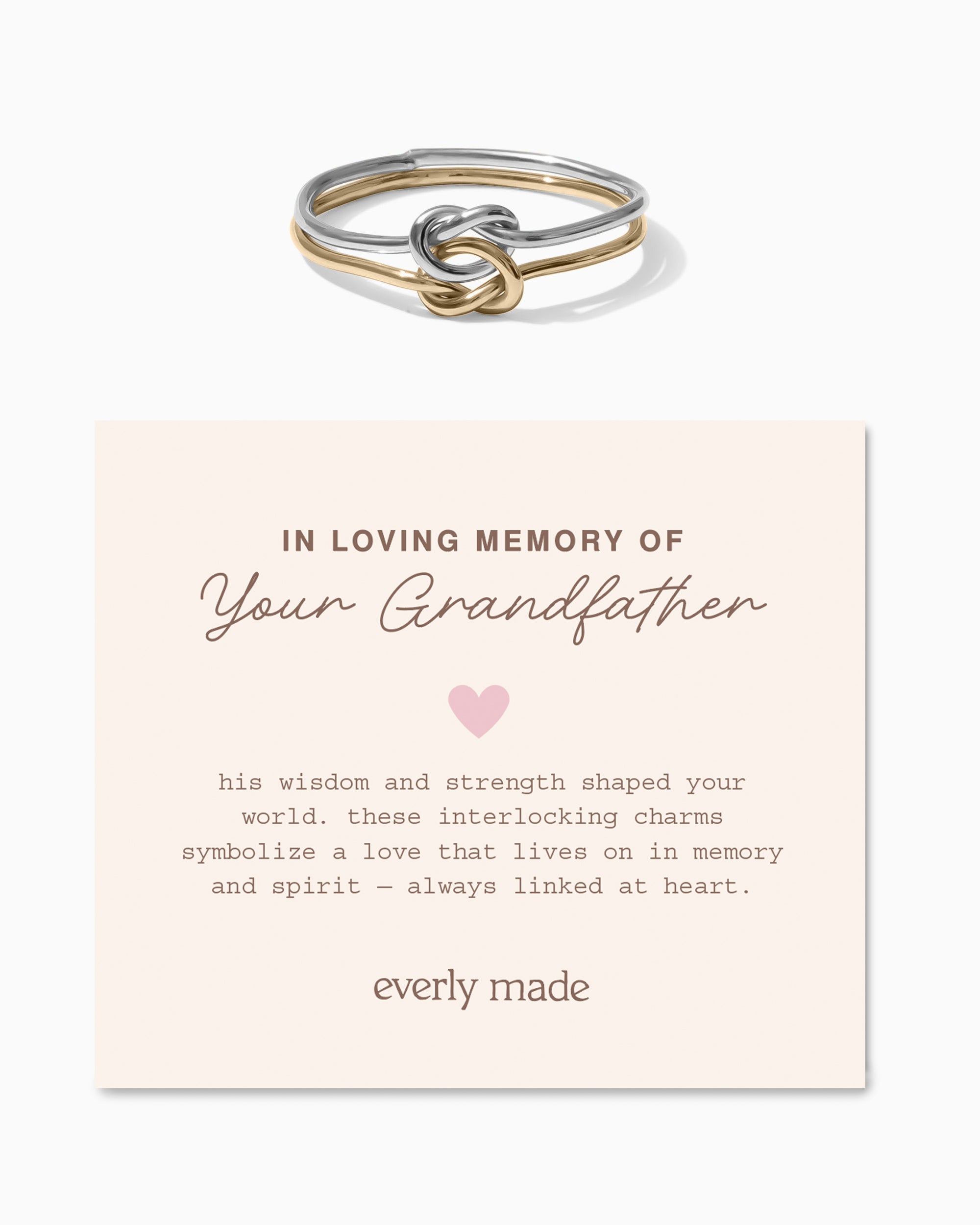 Linked Ring • In Loving Memory of your Grandfather