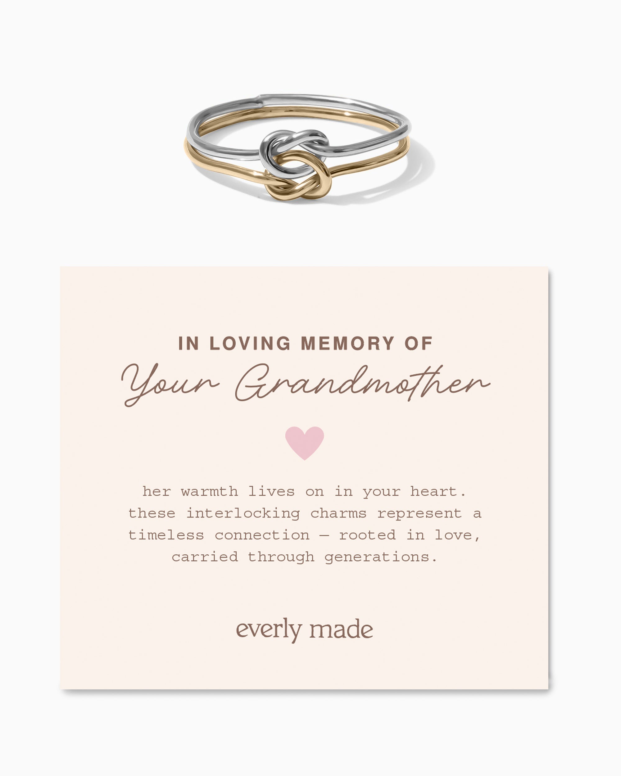Linked Ring • In Loving Memory of your Grandmother
