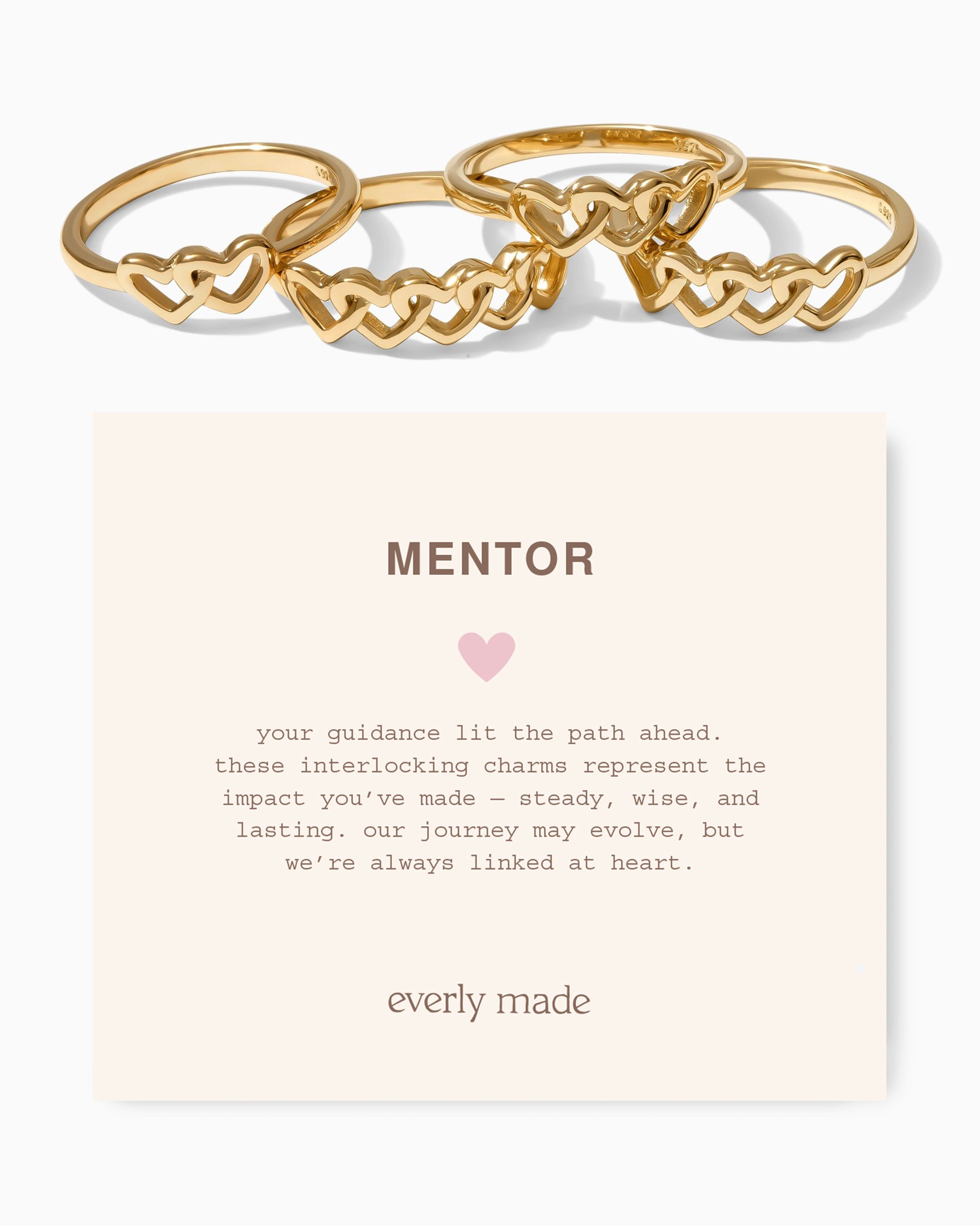 Linked Hearts Ring • Mentor