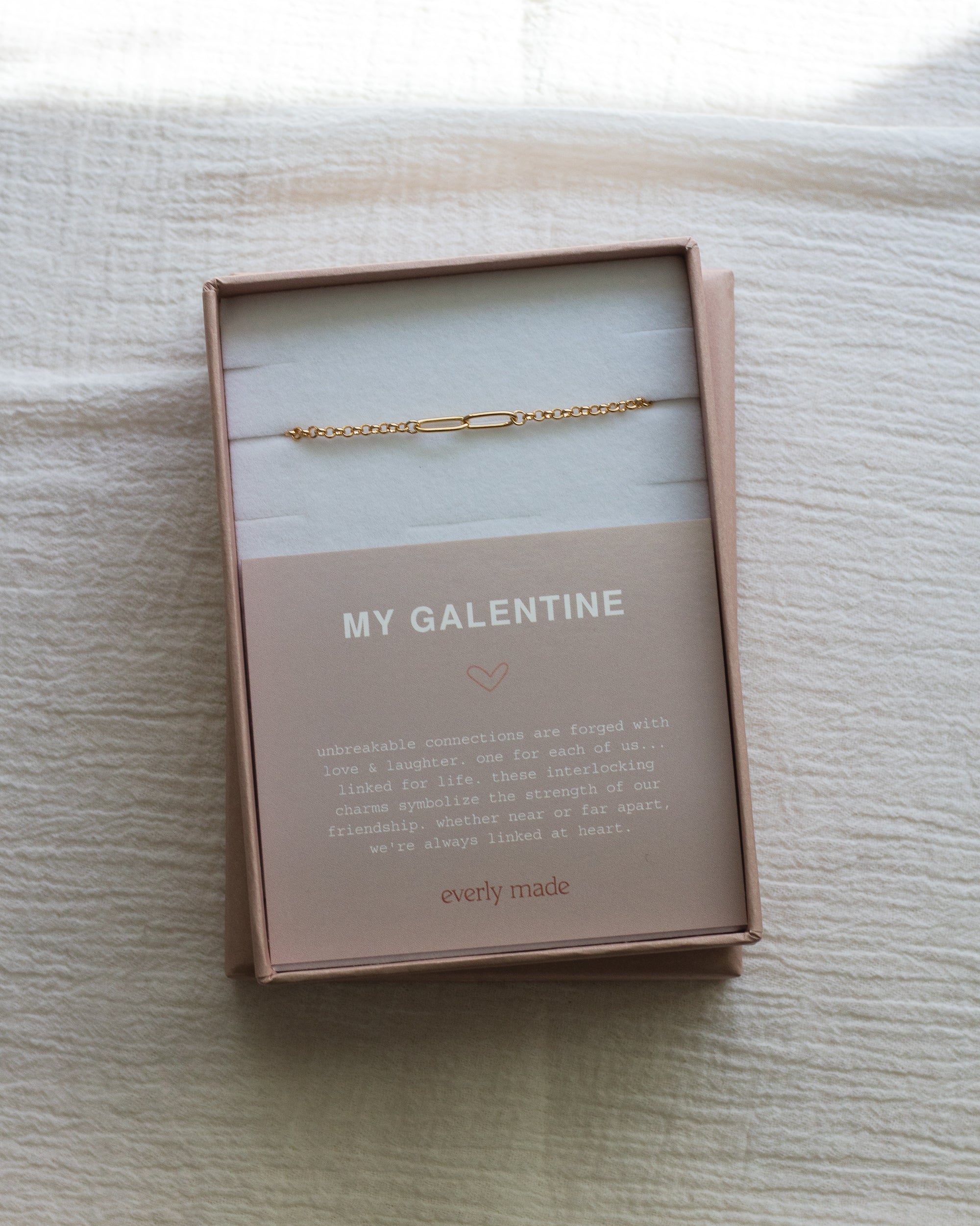 Linked Bracelet • My Galentine