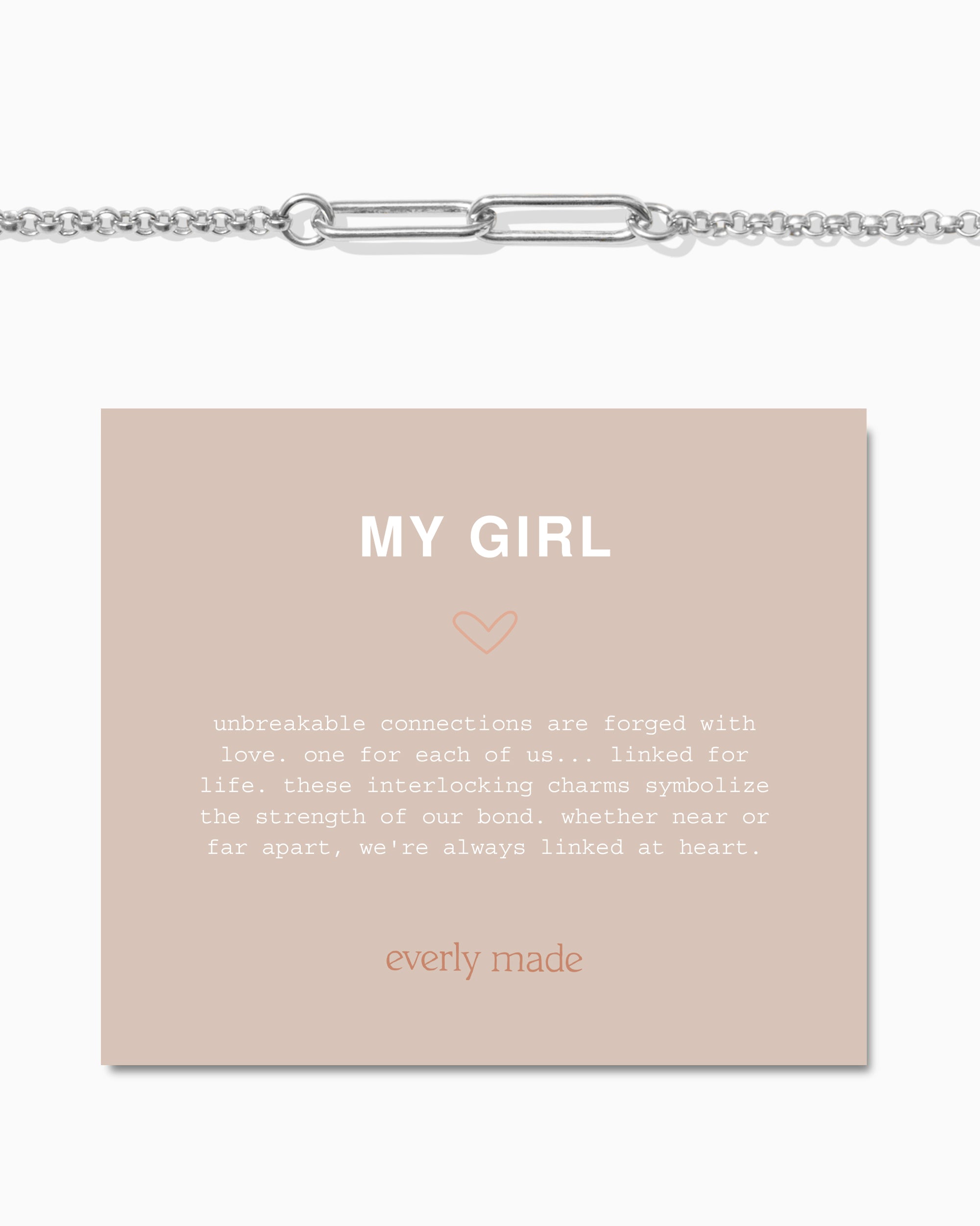 Linked Bracelet • My Girl