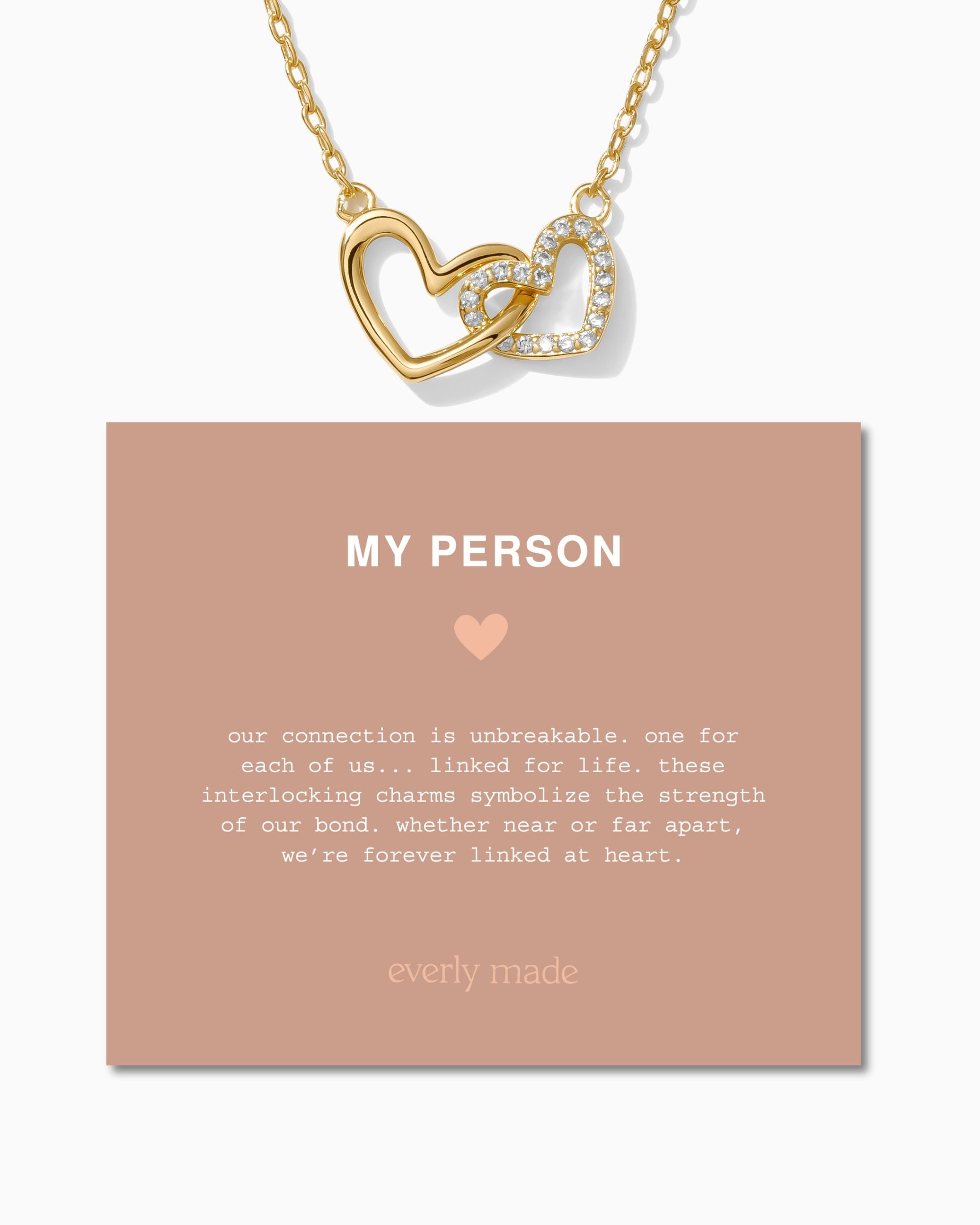 Linked Hearts Necklace • My Person