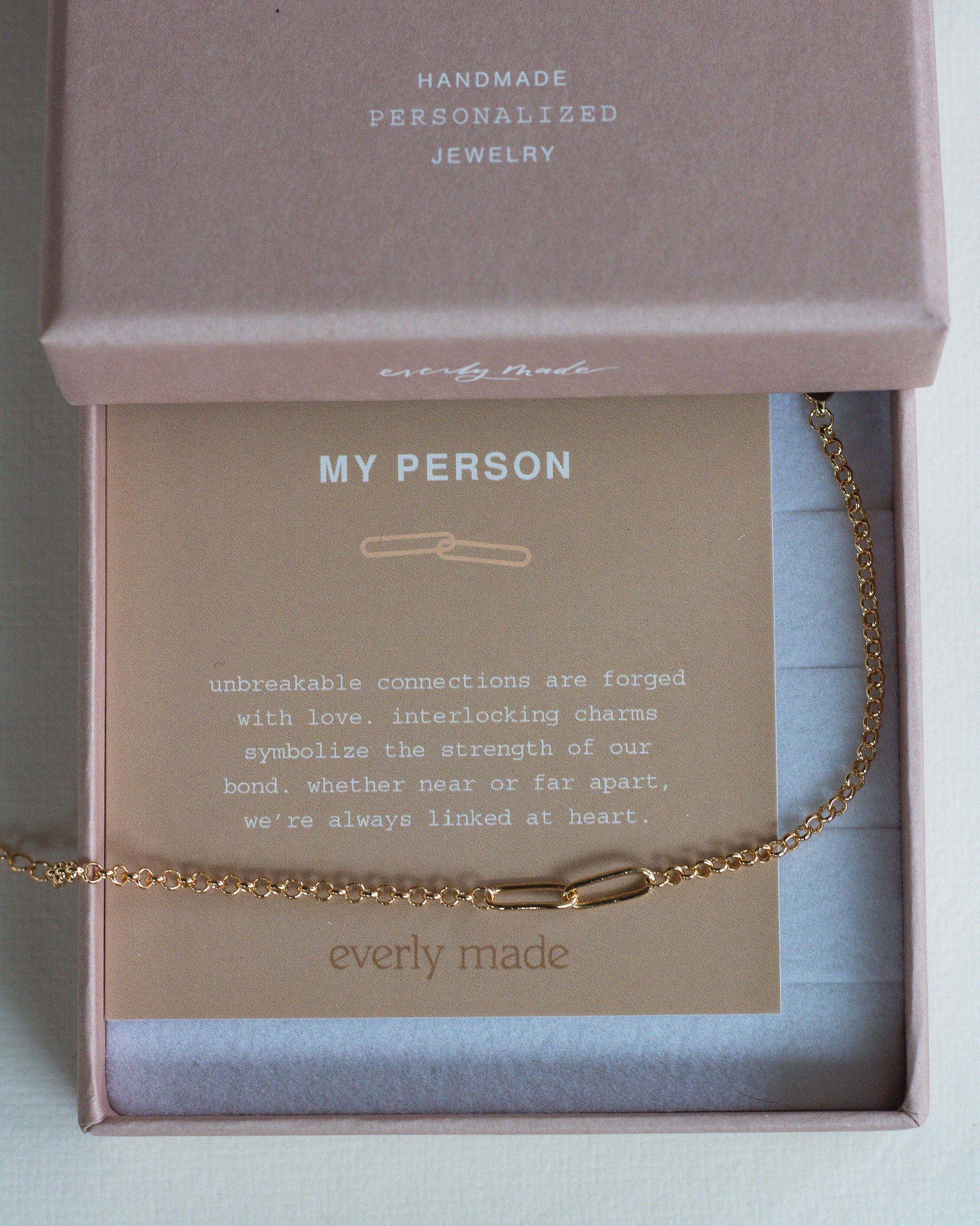 Linked Bracelet • My Person