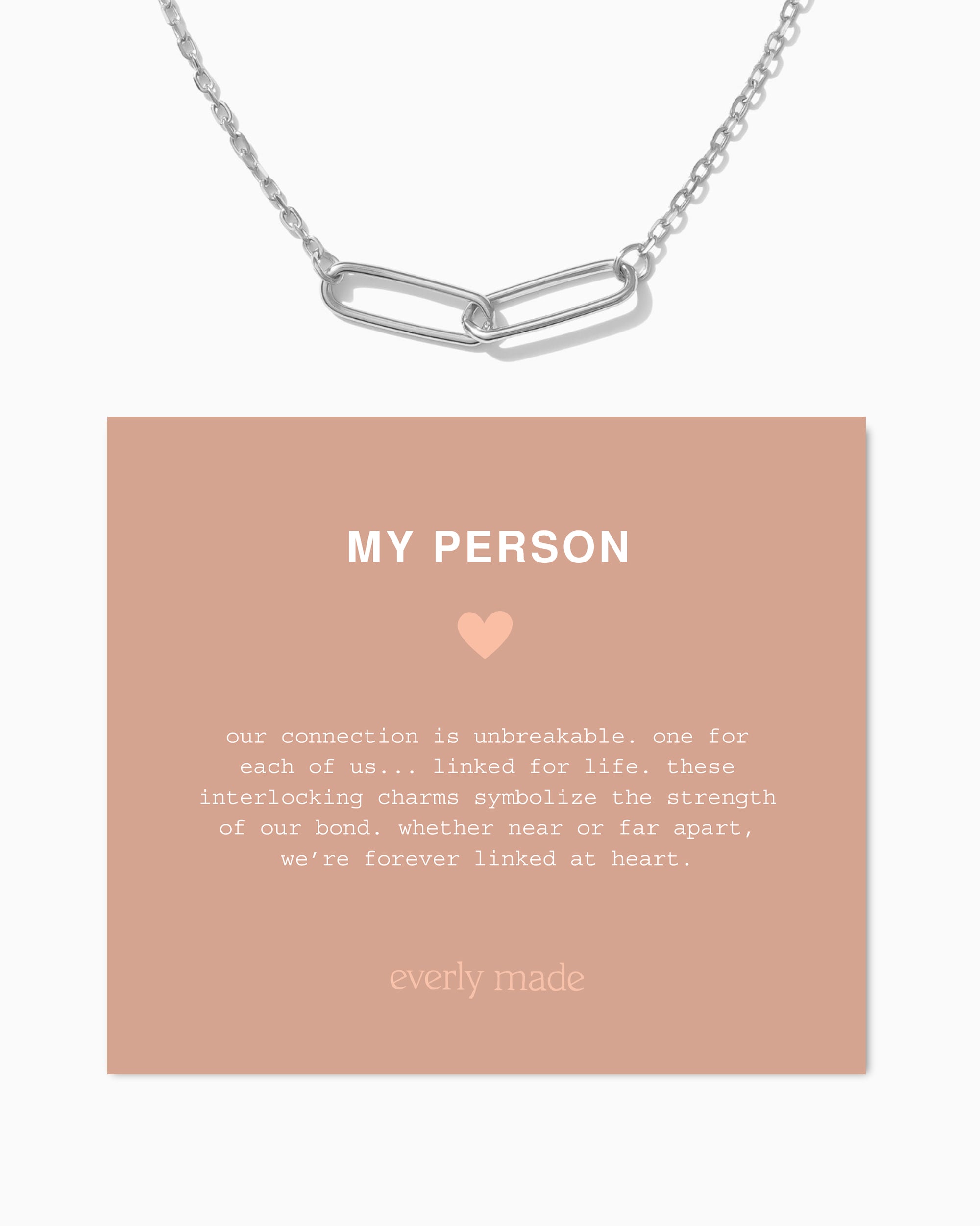 Linked Necklace • My Person