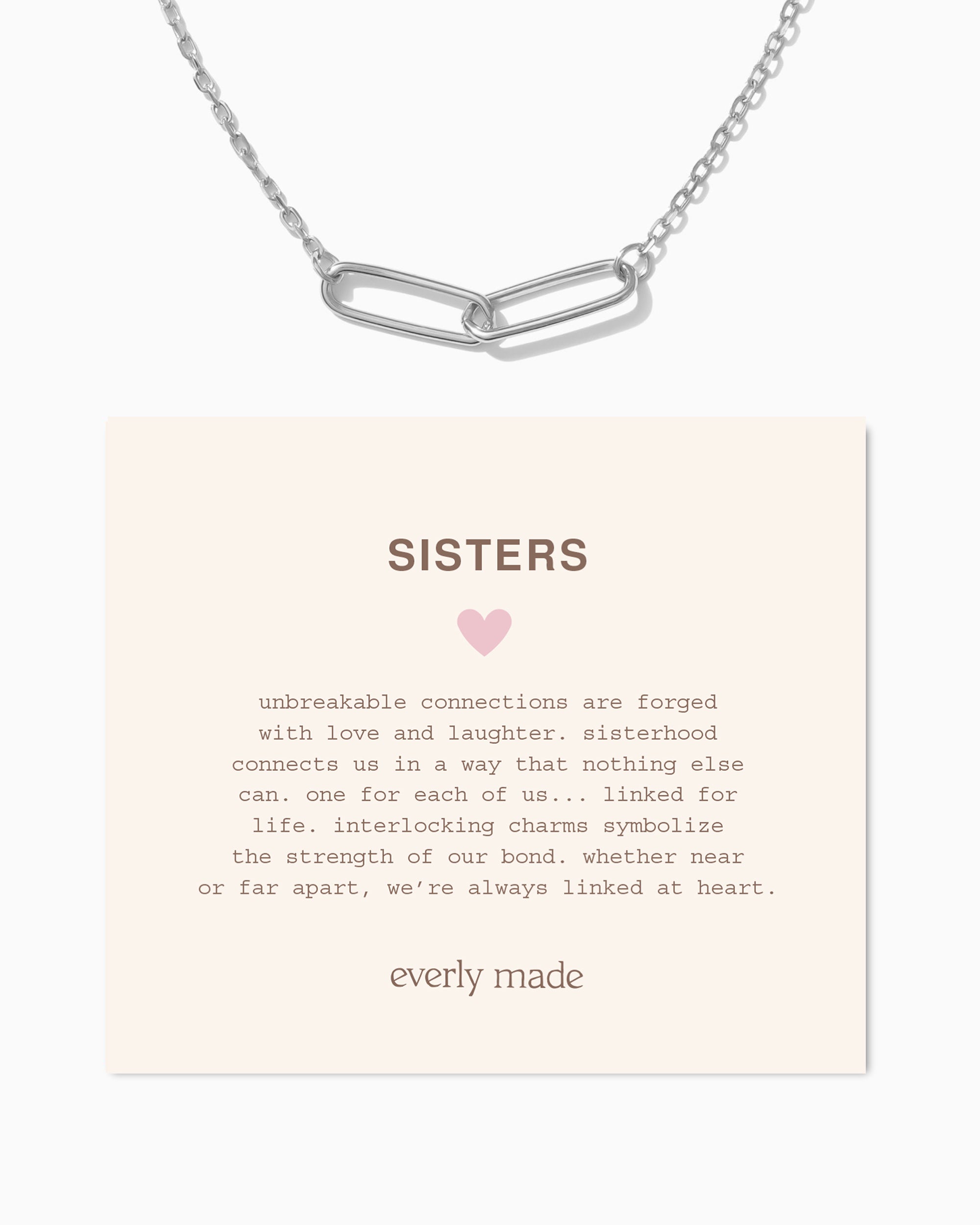 Linked Necklace • Sisters