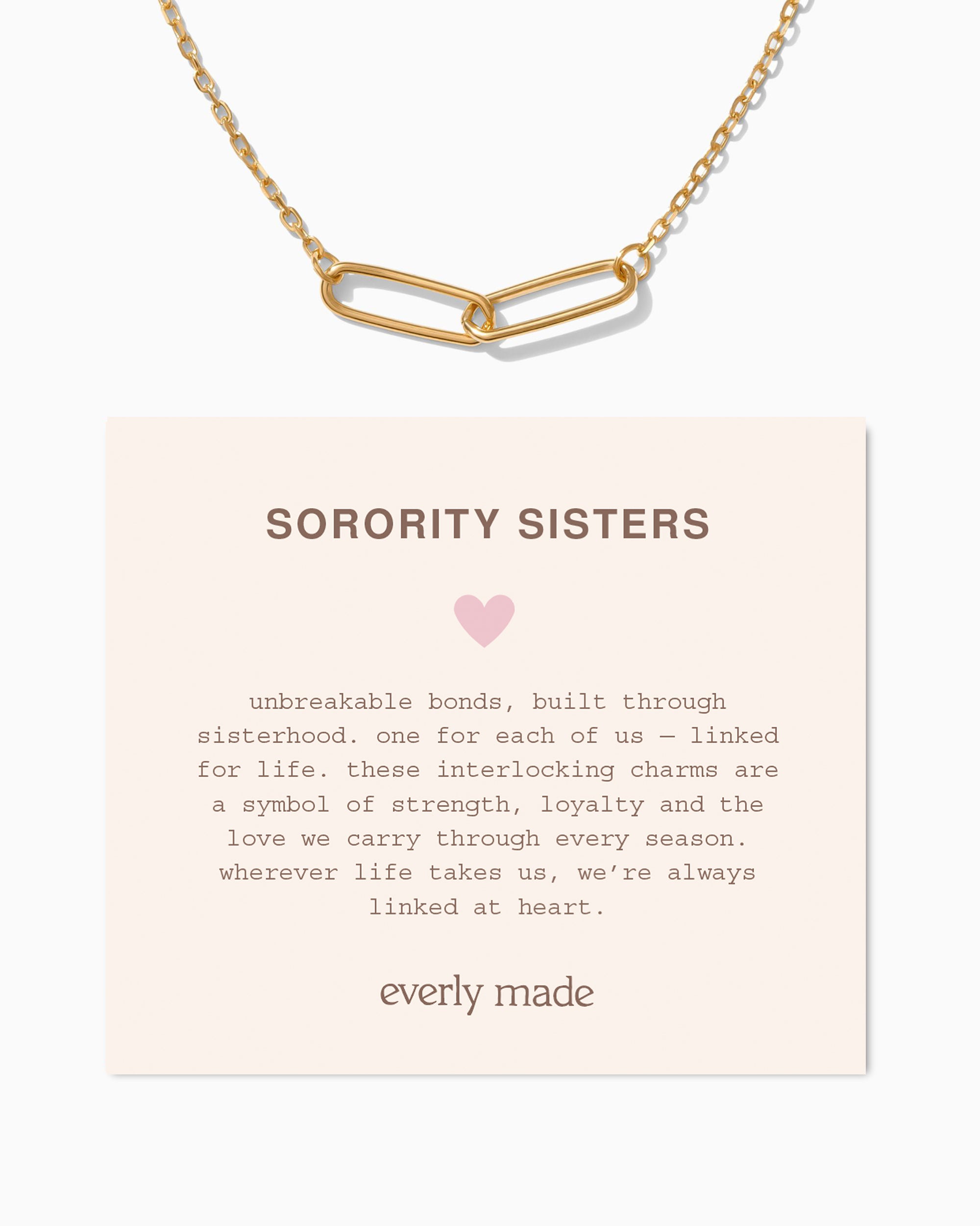 Linked Necklace • Sorority Sisters