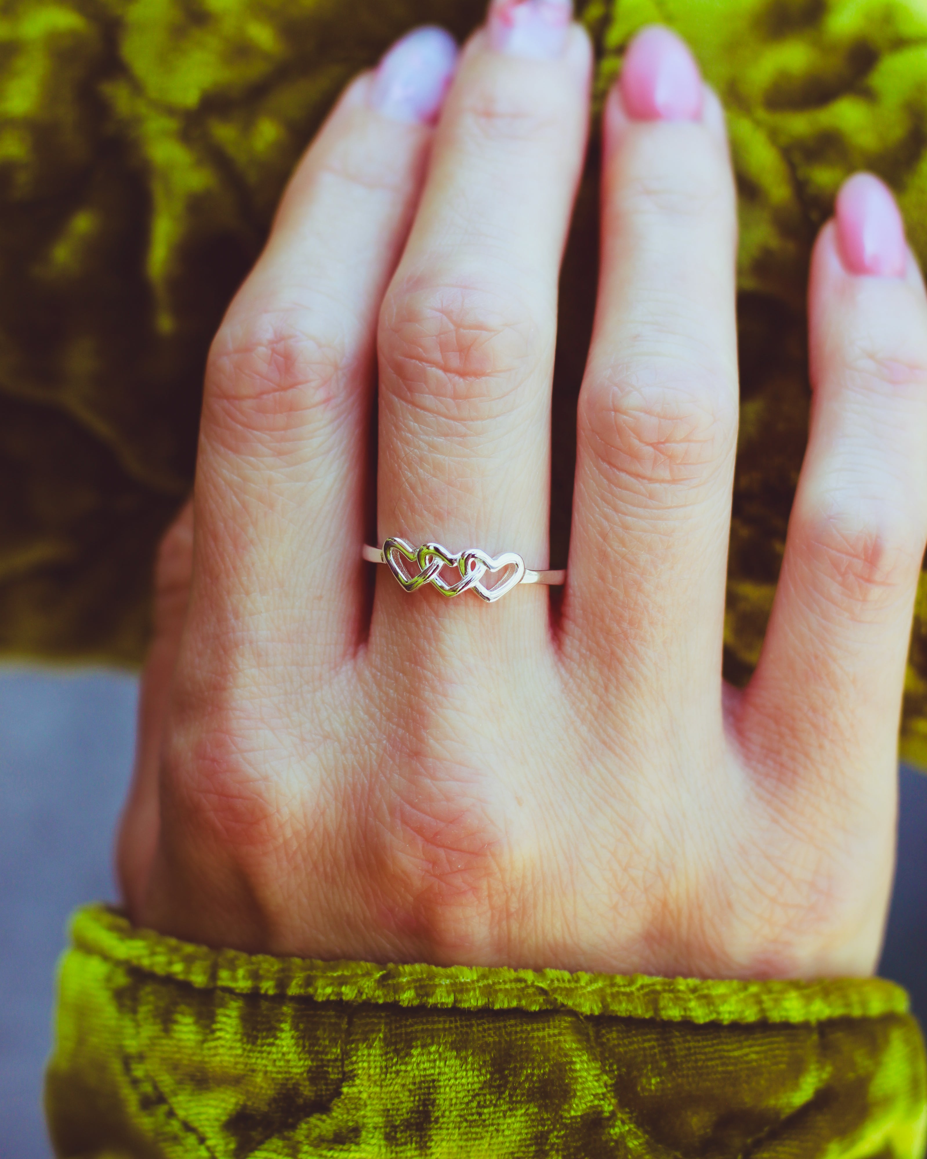 Linked Hearts Ring • Soul Sister