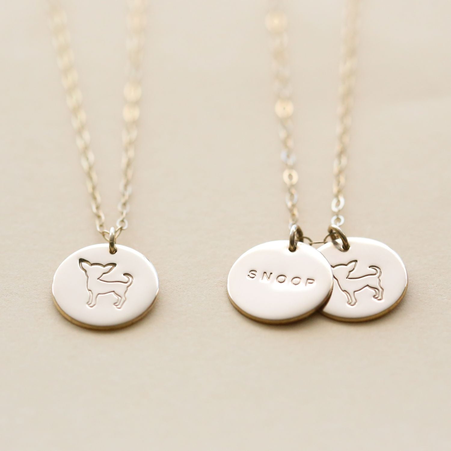 Personalized Chihuahua Necklace