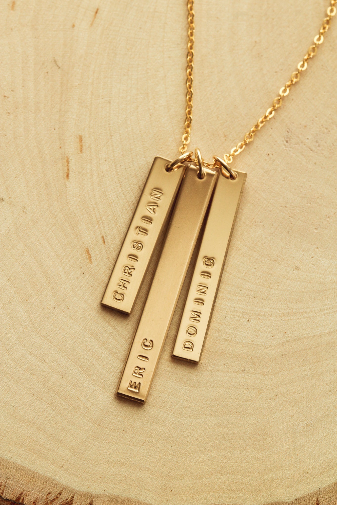 Triple Bar Necklace