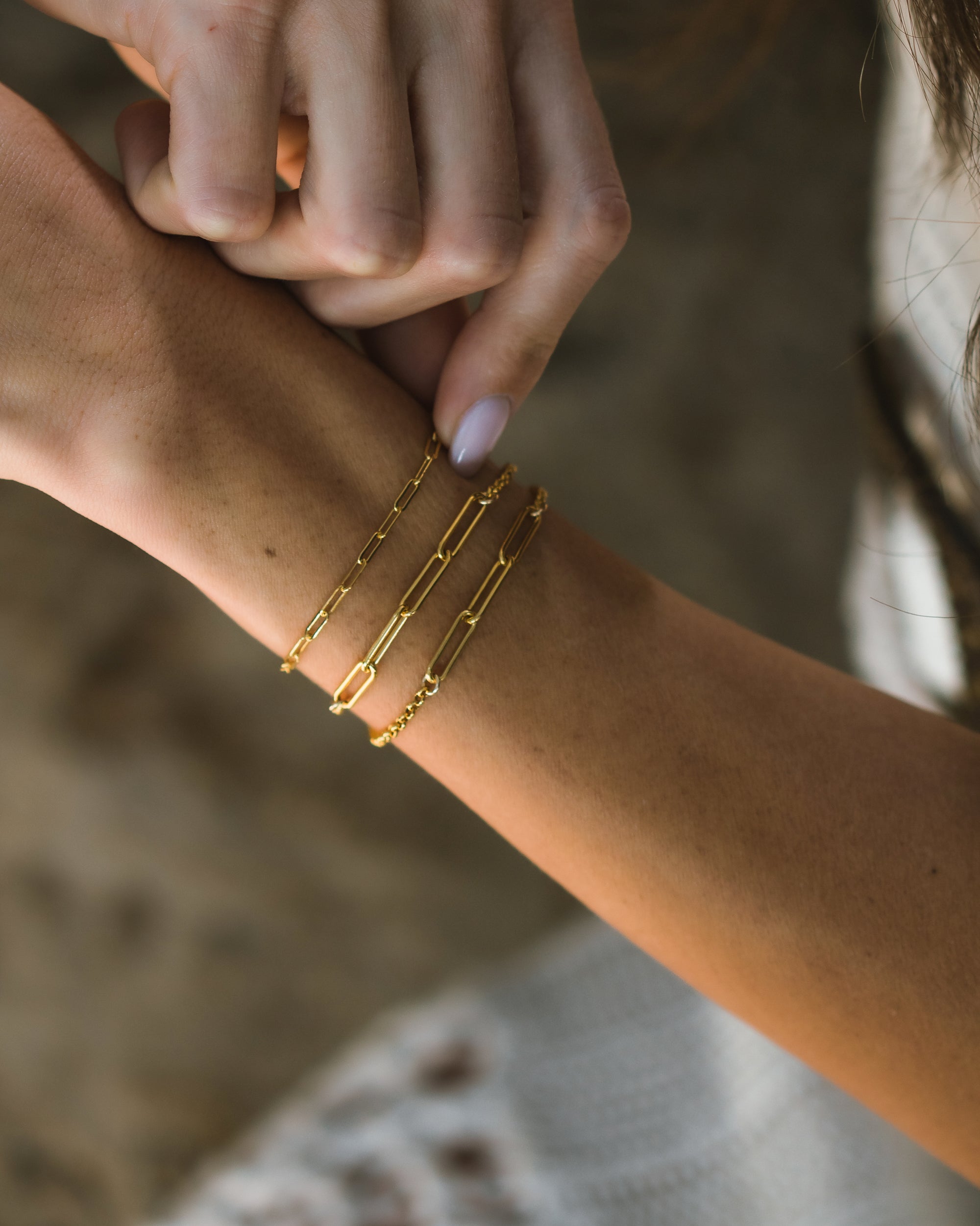 Sierra Paperclip Bracelet