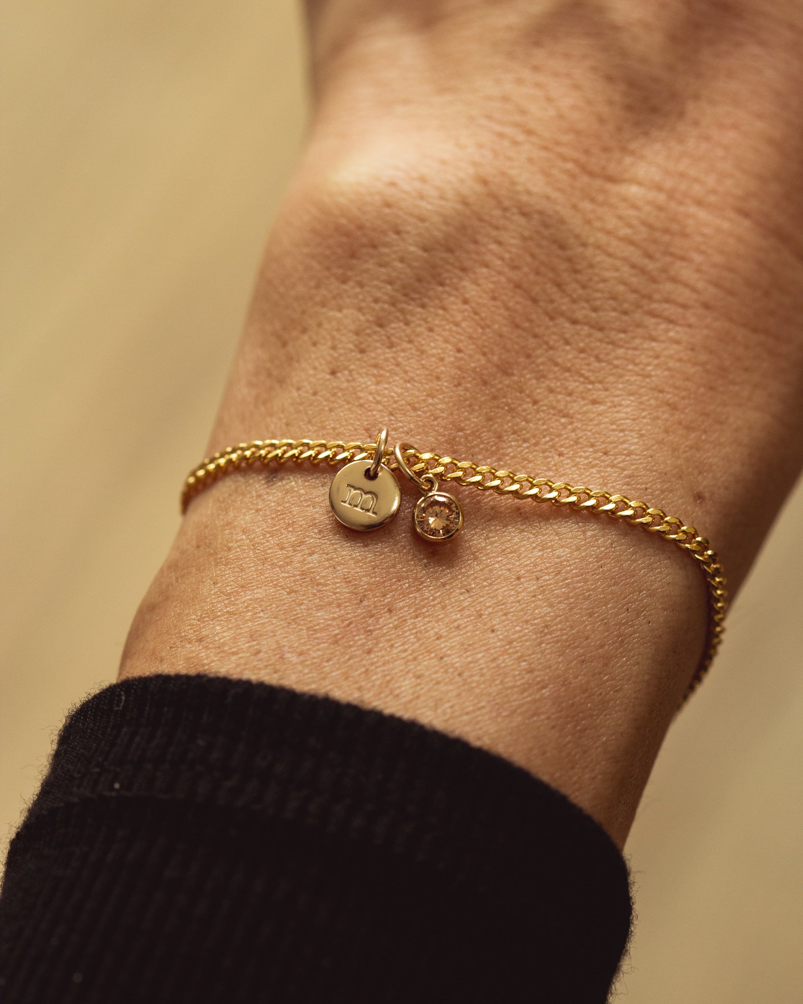 4mm Birthstone Charm