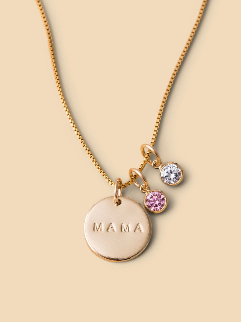 13mm Mama Disc Necklace