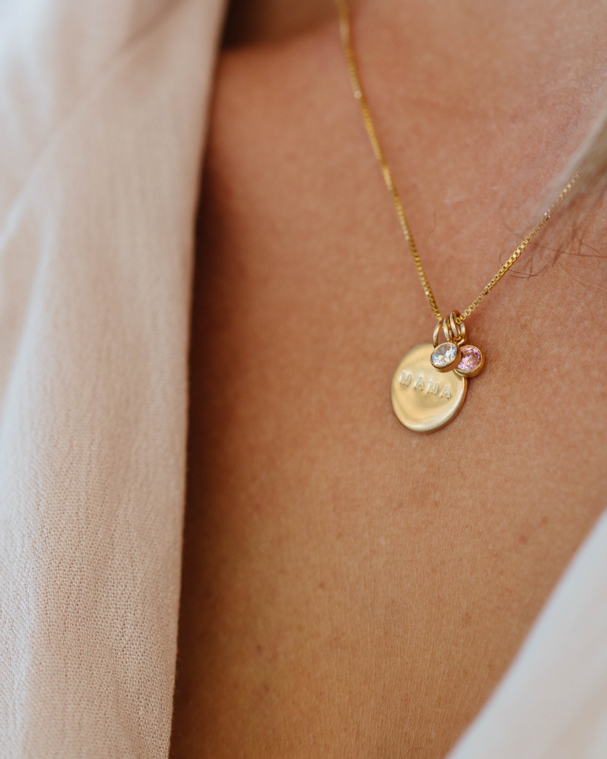 4mm Birthstone Charm