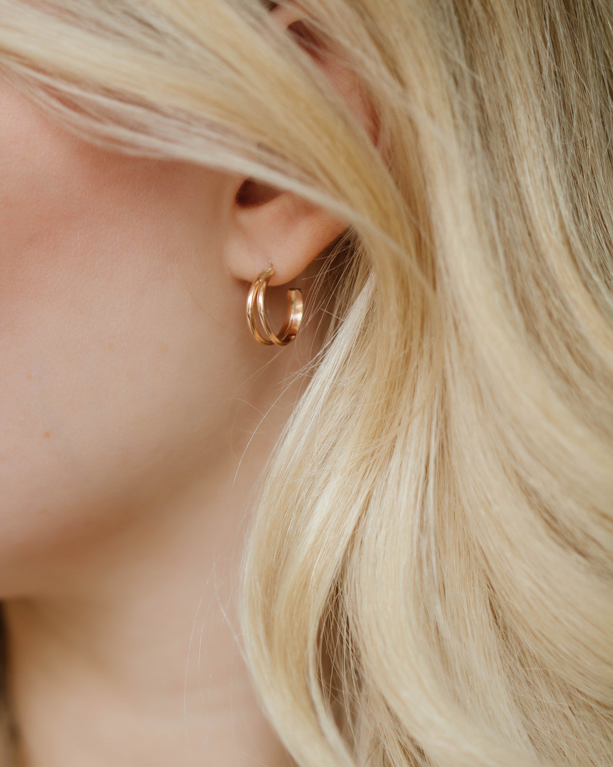 Demi Hoop Earrings (Final Sale)