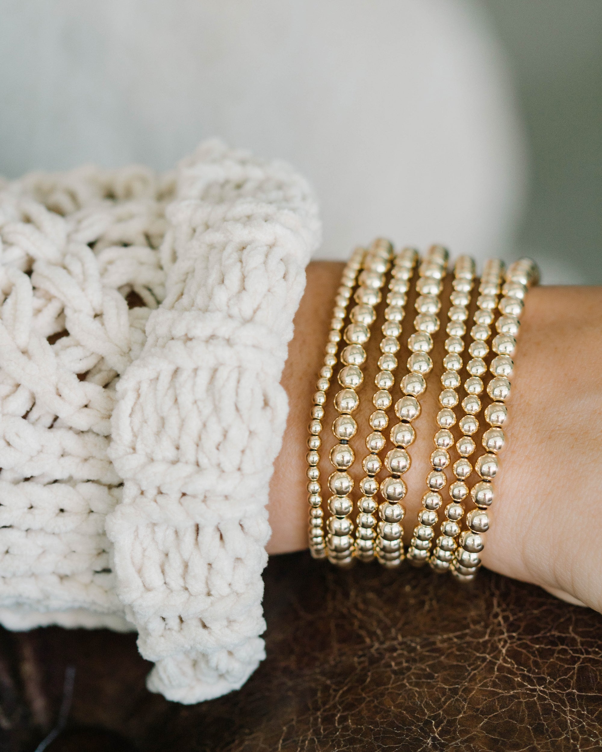 Brennan 4mm Bead Bracelet