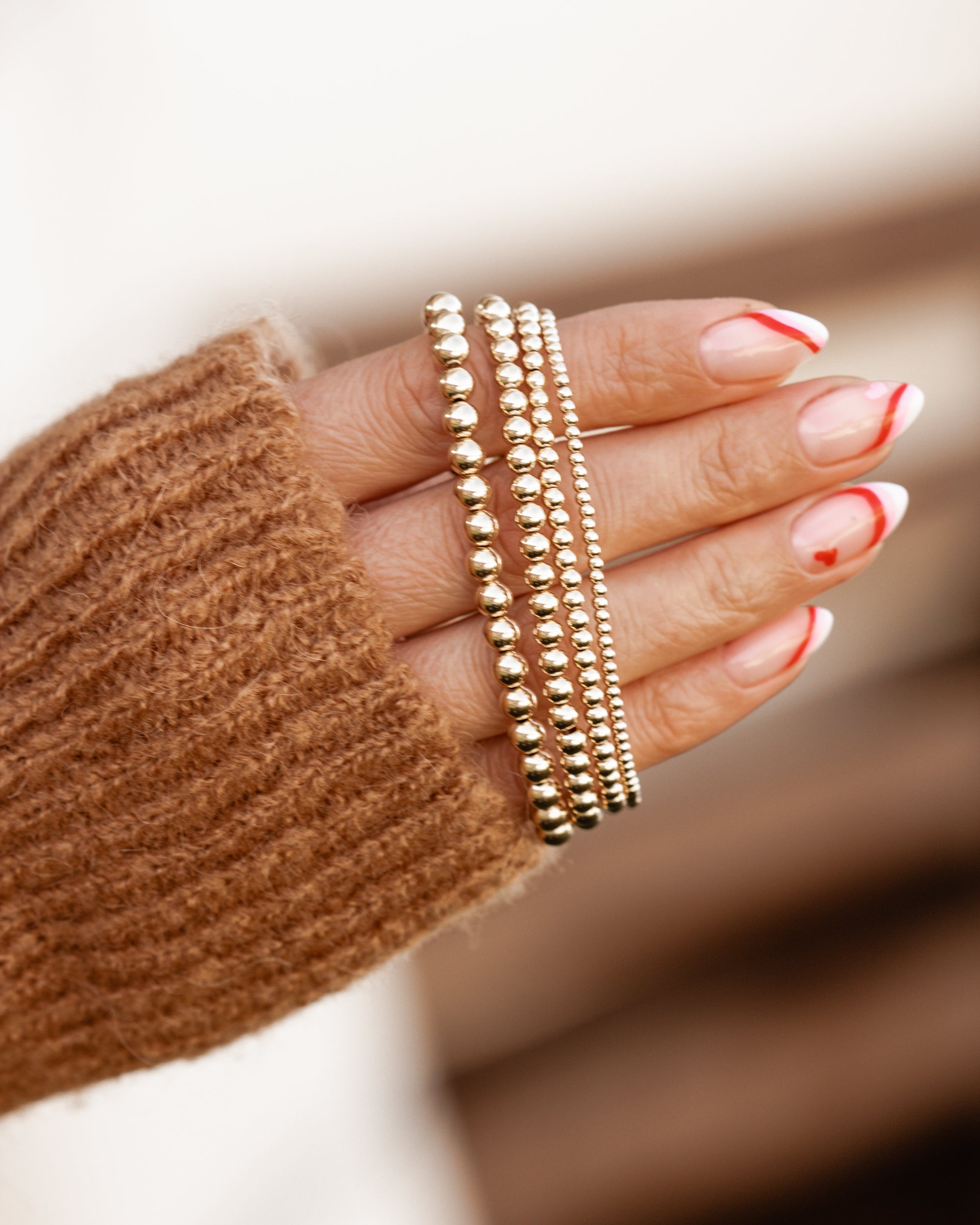 Drew 2mm Bead Bracelet