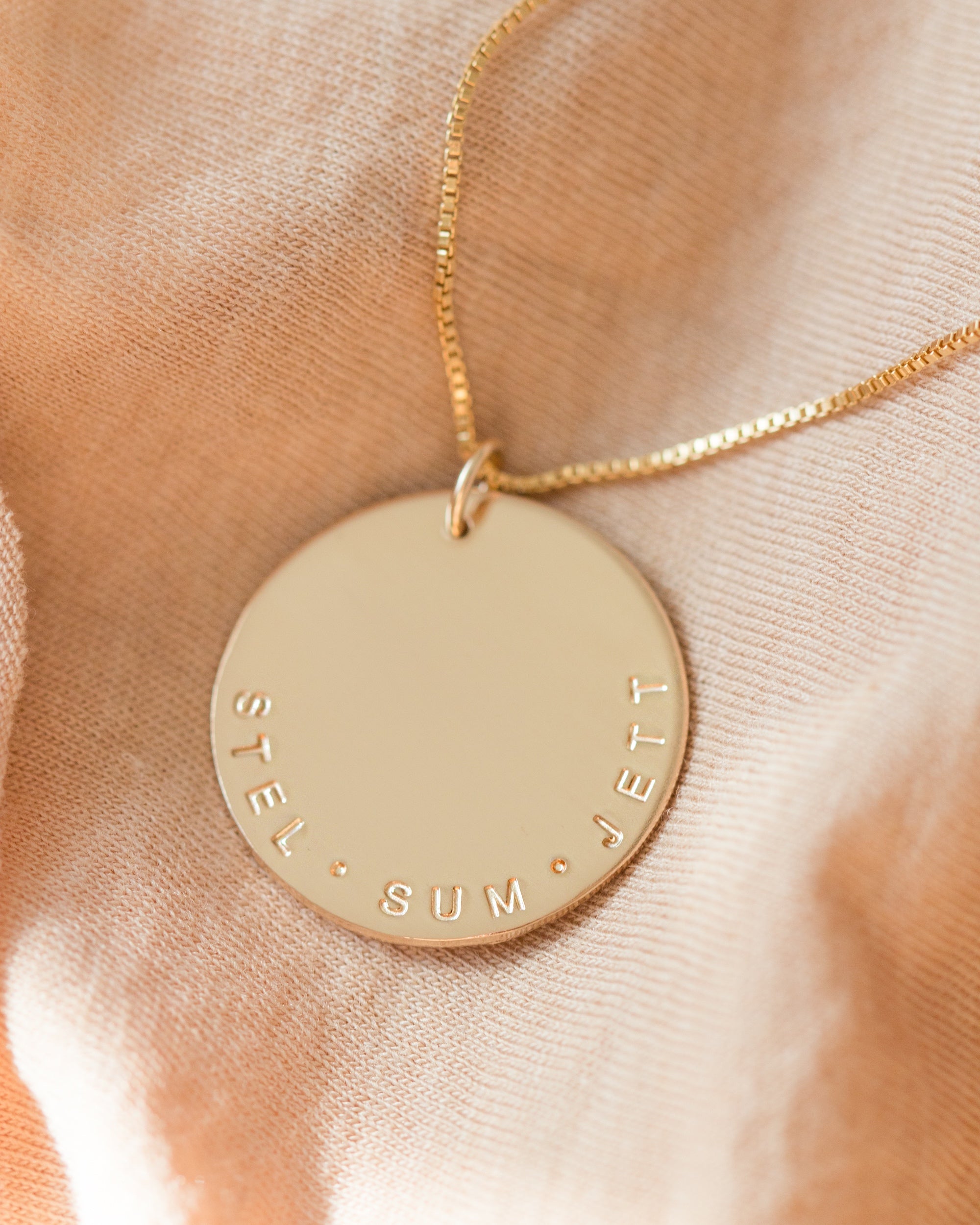 Stassi 22mm Coin Necklace
