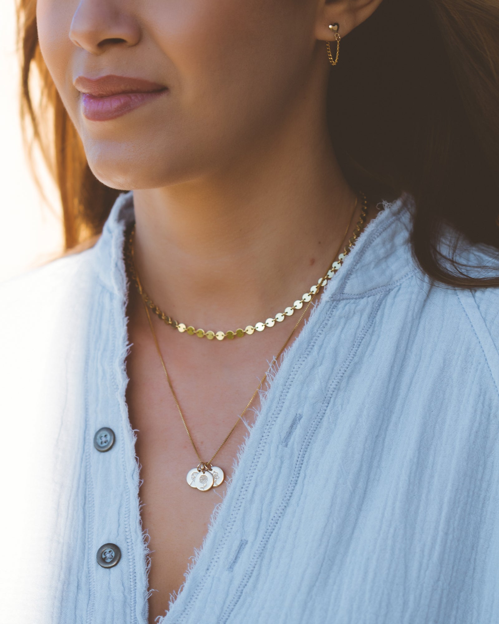 Flourish Birth Flower Necklace