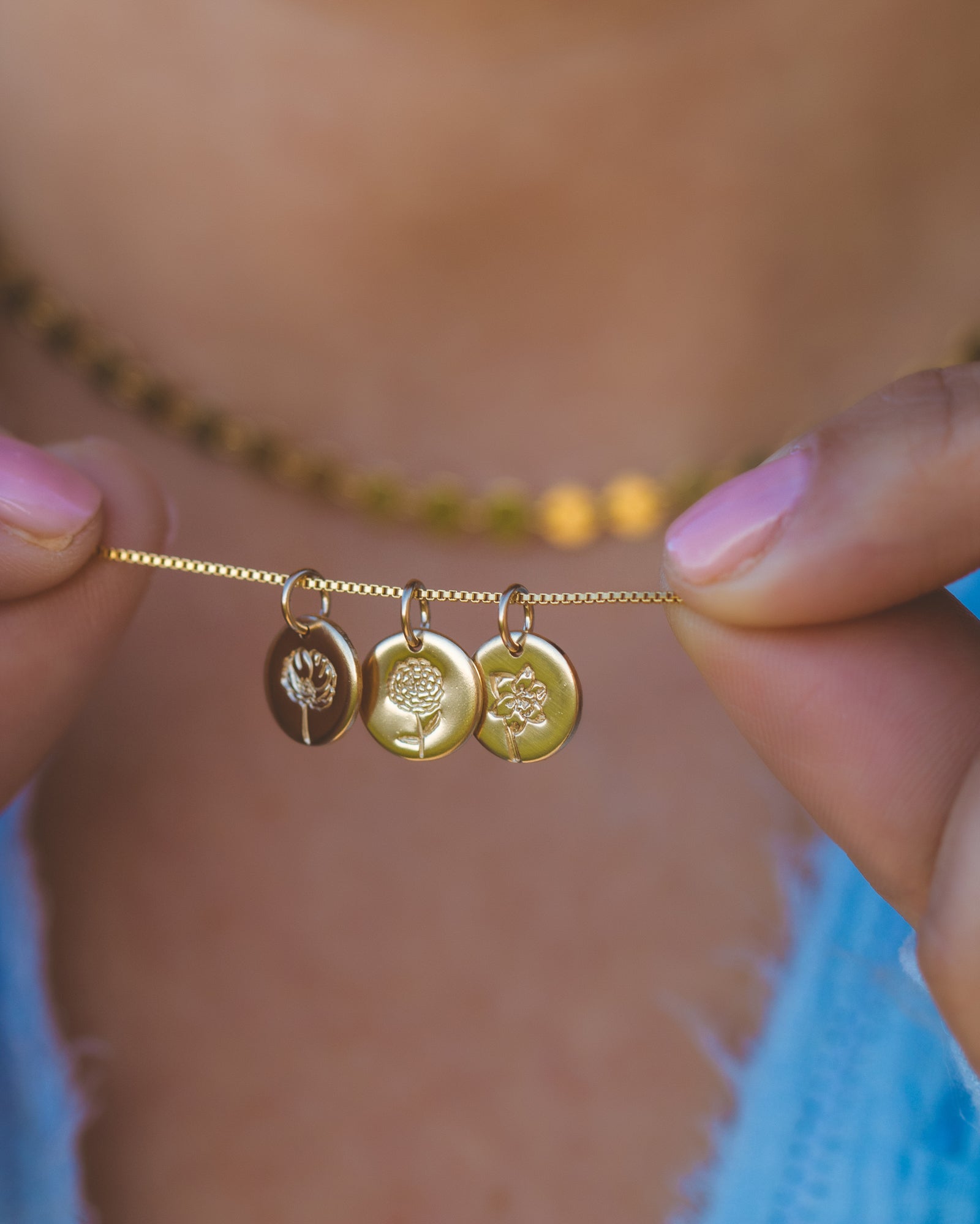 Flourish Birth Flower Necklace