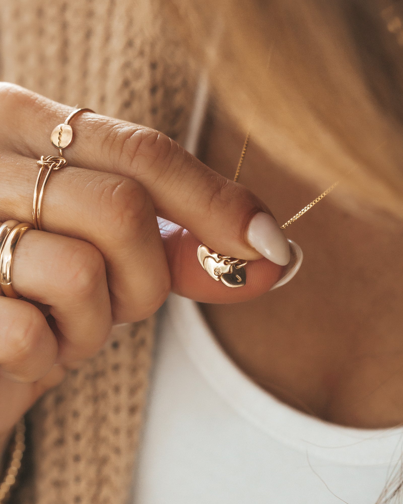 Heart Family Necklace