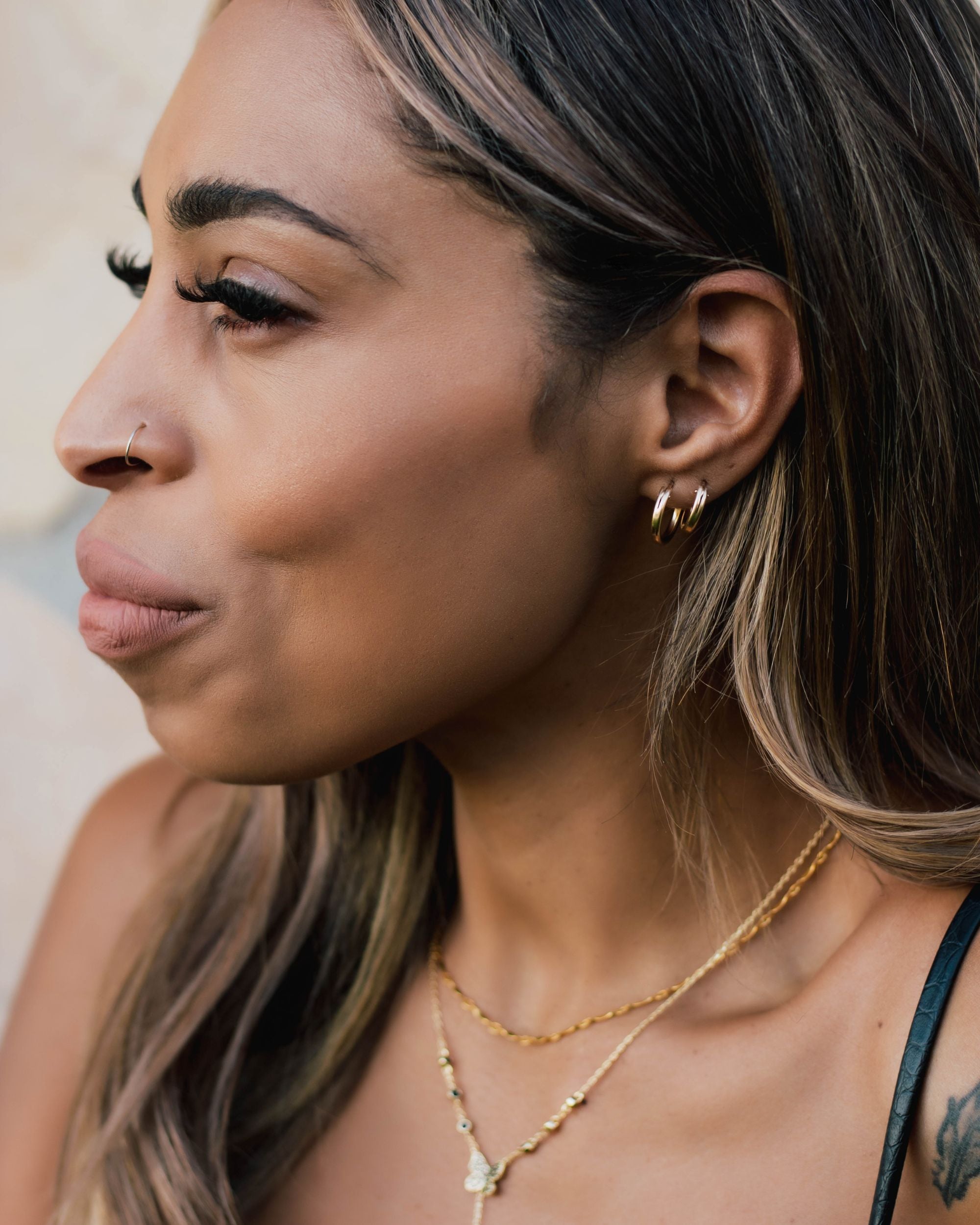 Sydney 13mm Hoop Earrings (Final Sale)