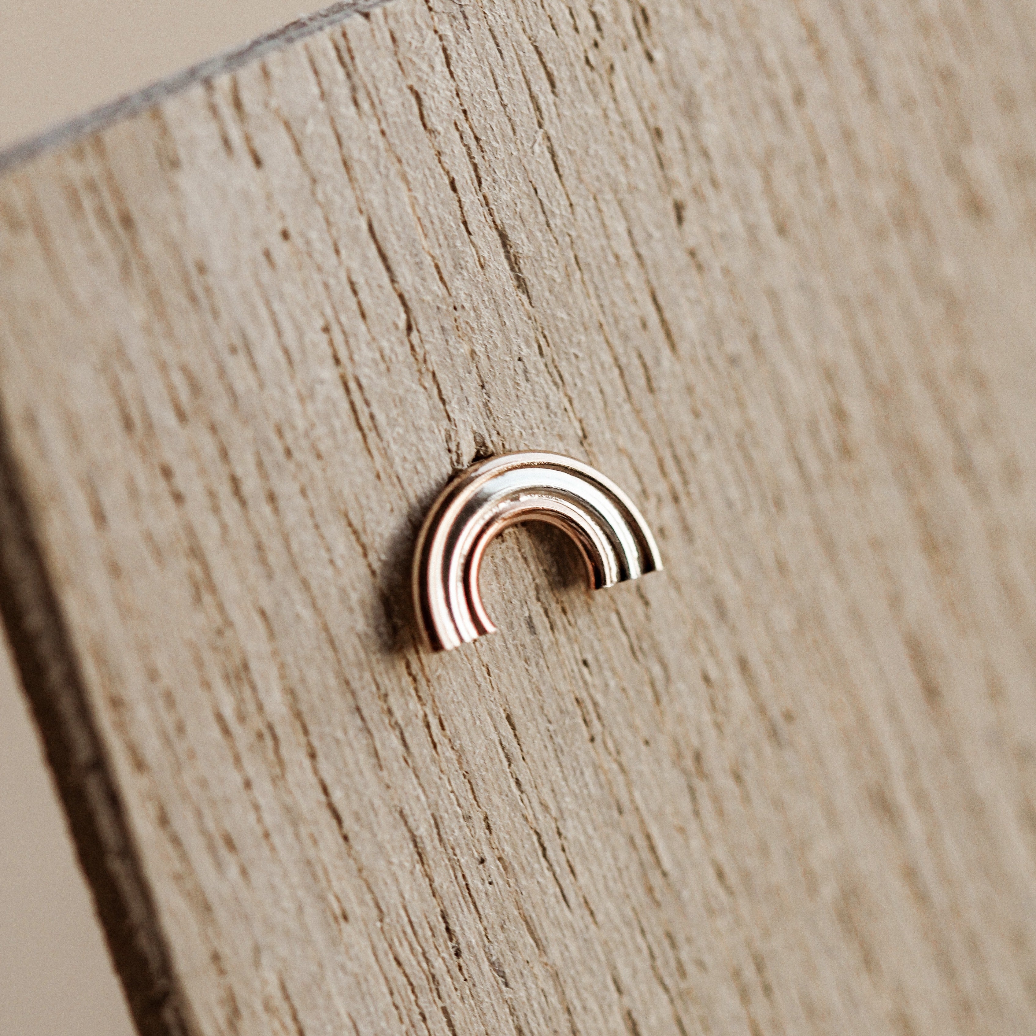 Rainbow Stud Earrings (Final Sale)