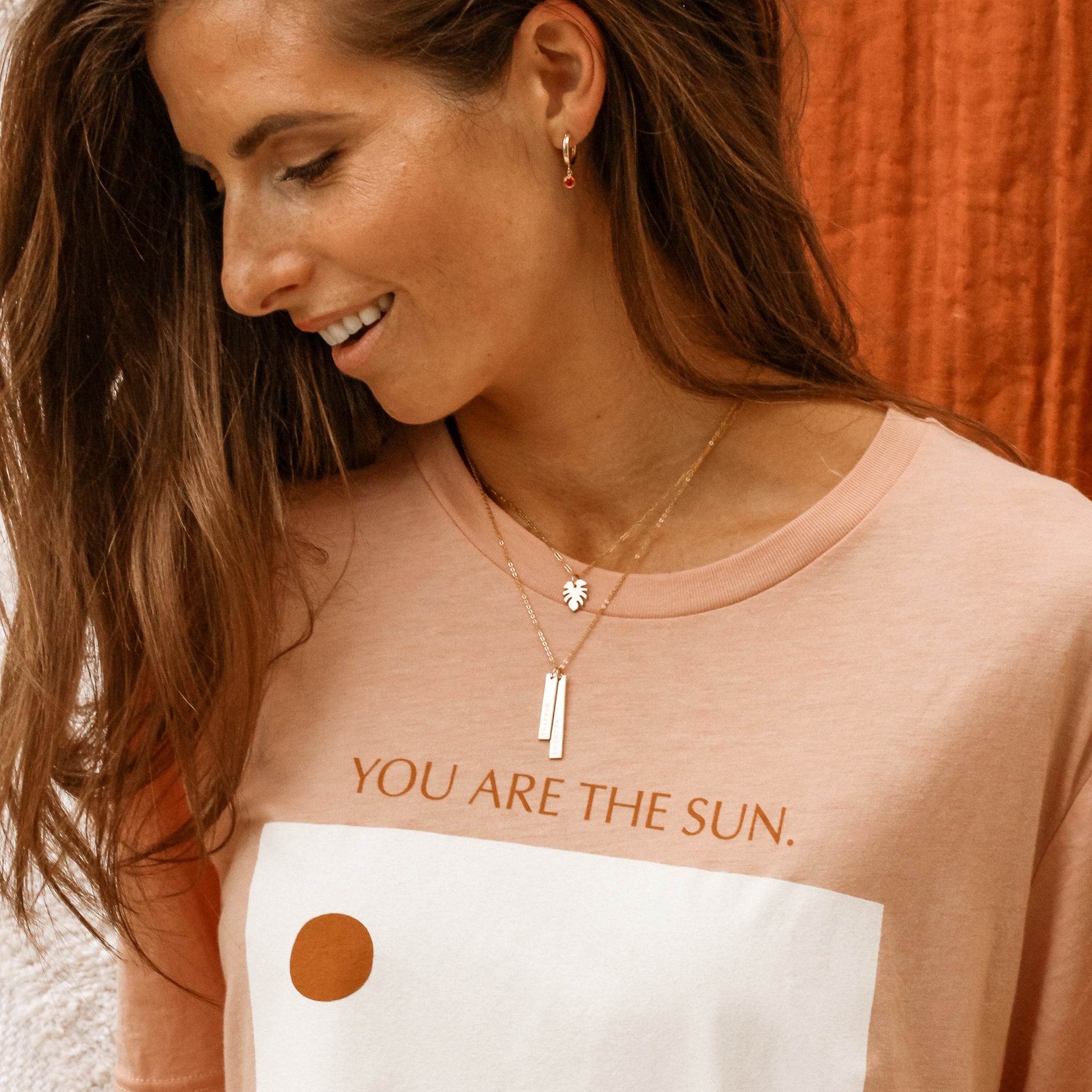 Nova Skinny Double Bar Necklace