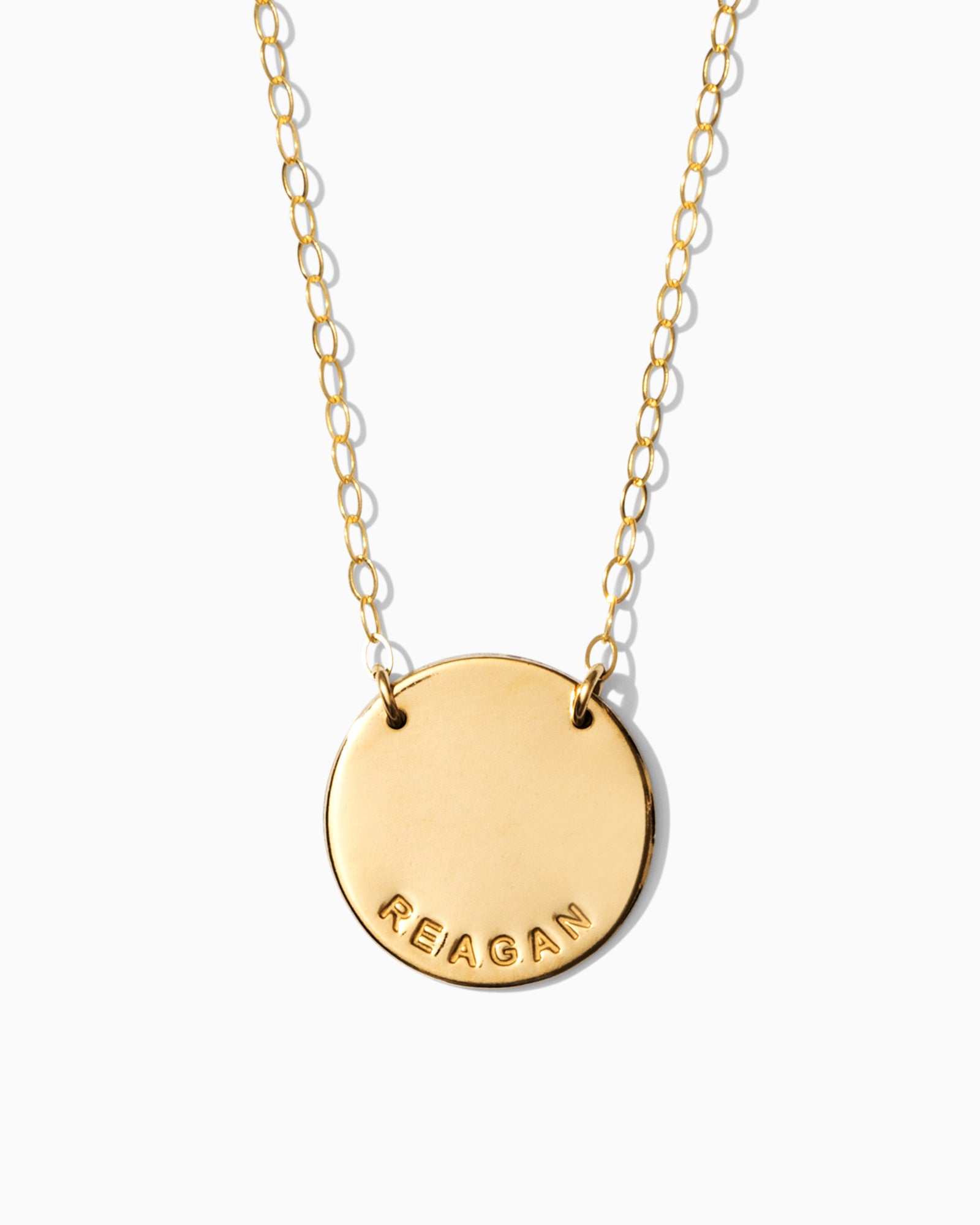 Kaylyn Disc 19mm Necklace