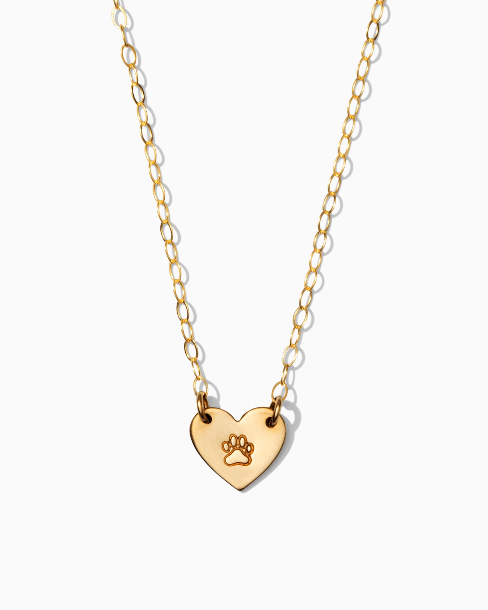 Paw Heart Necklace