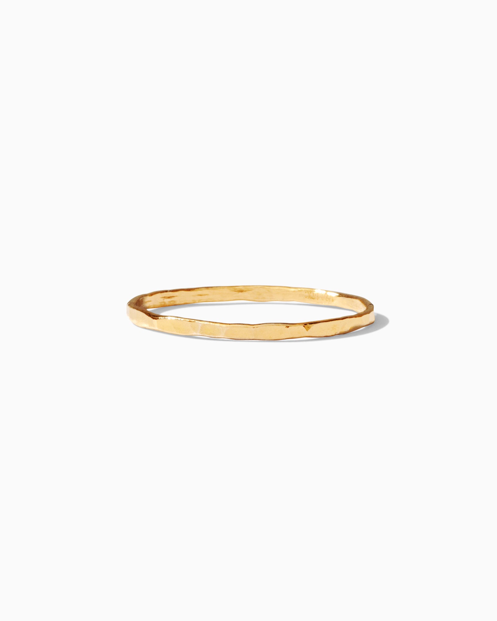Hammered Stacking Ring (Final Sale)