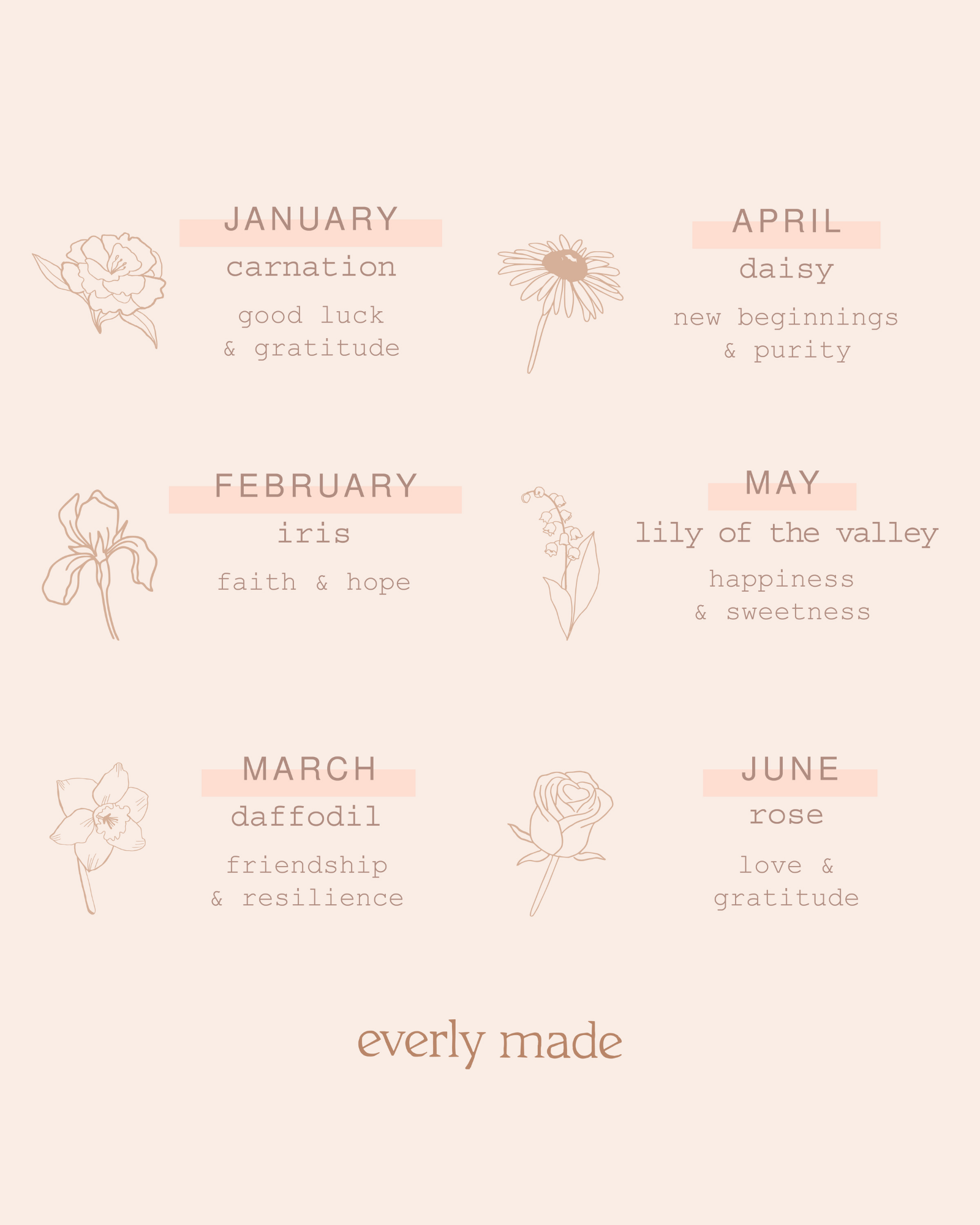 Peony • November Birth Flower