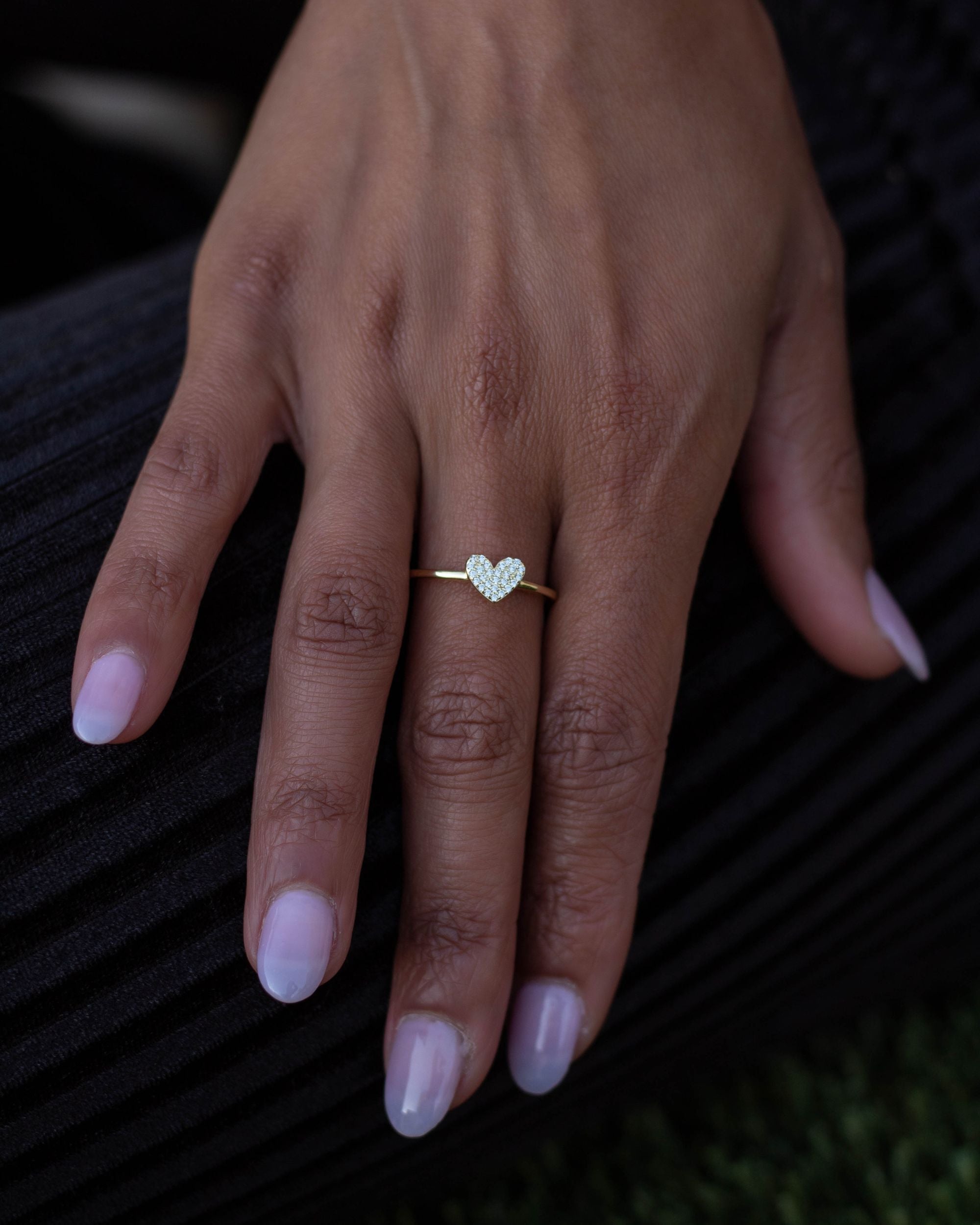 Luca Luxe Heart Ring