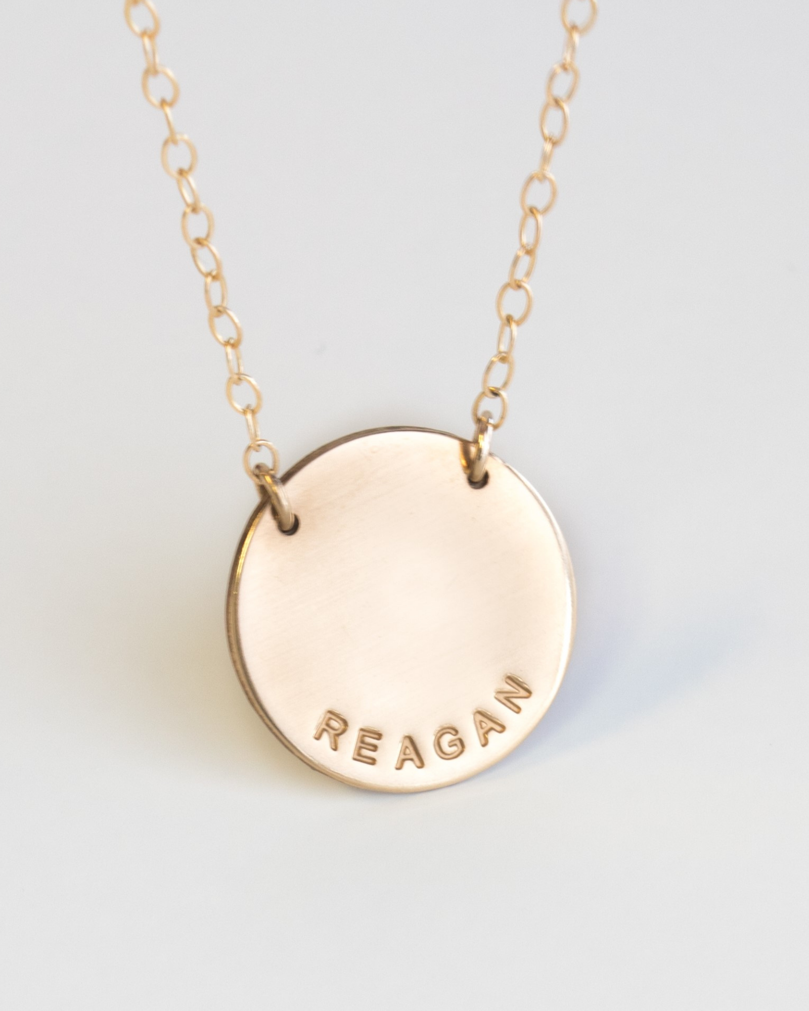 Kaylyn Disc 19mm Necklace