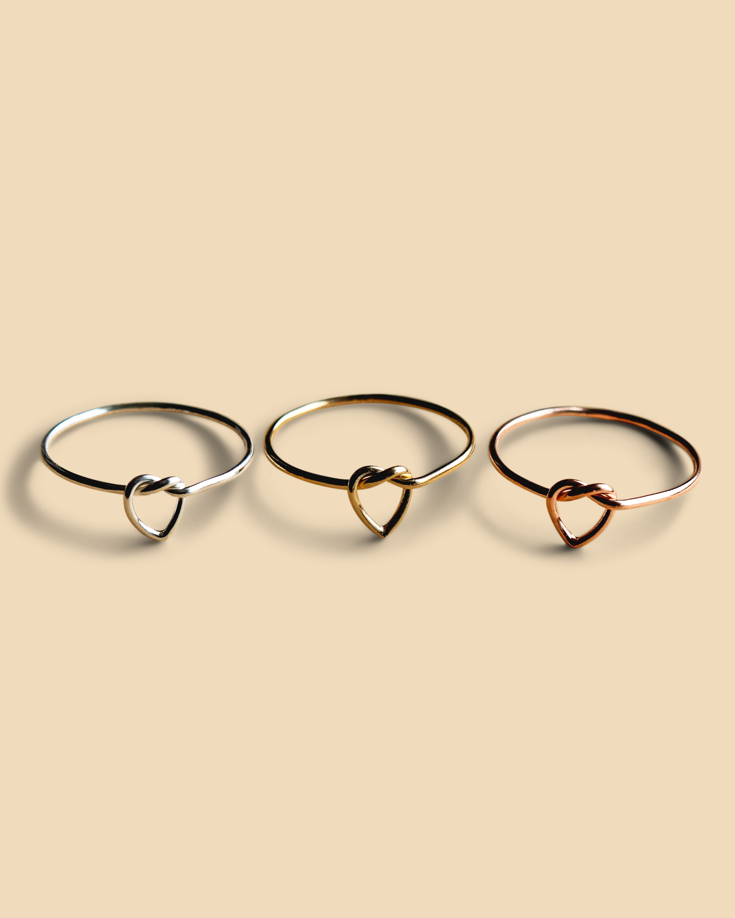 Heart Knot Ring (Final Sale)