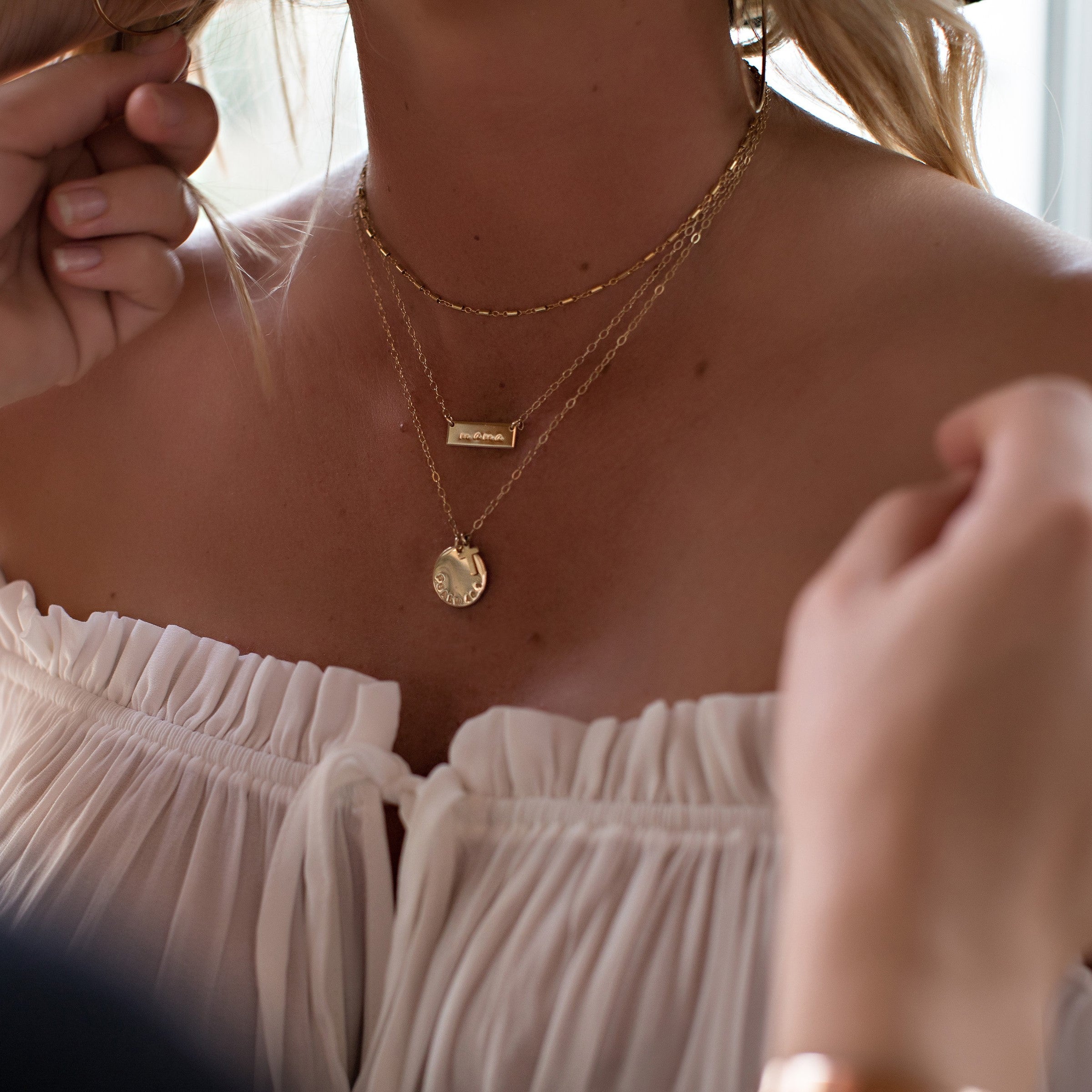 mama • Mini Bar Necklace