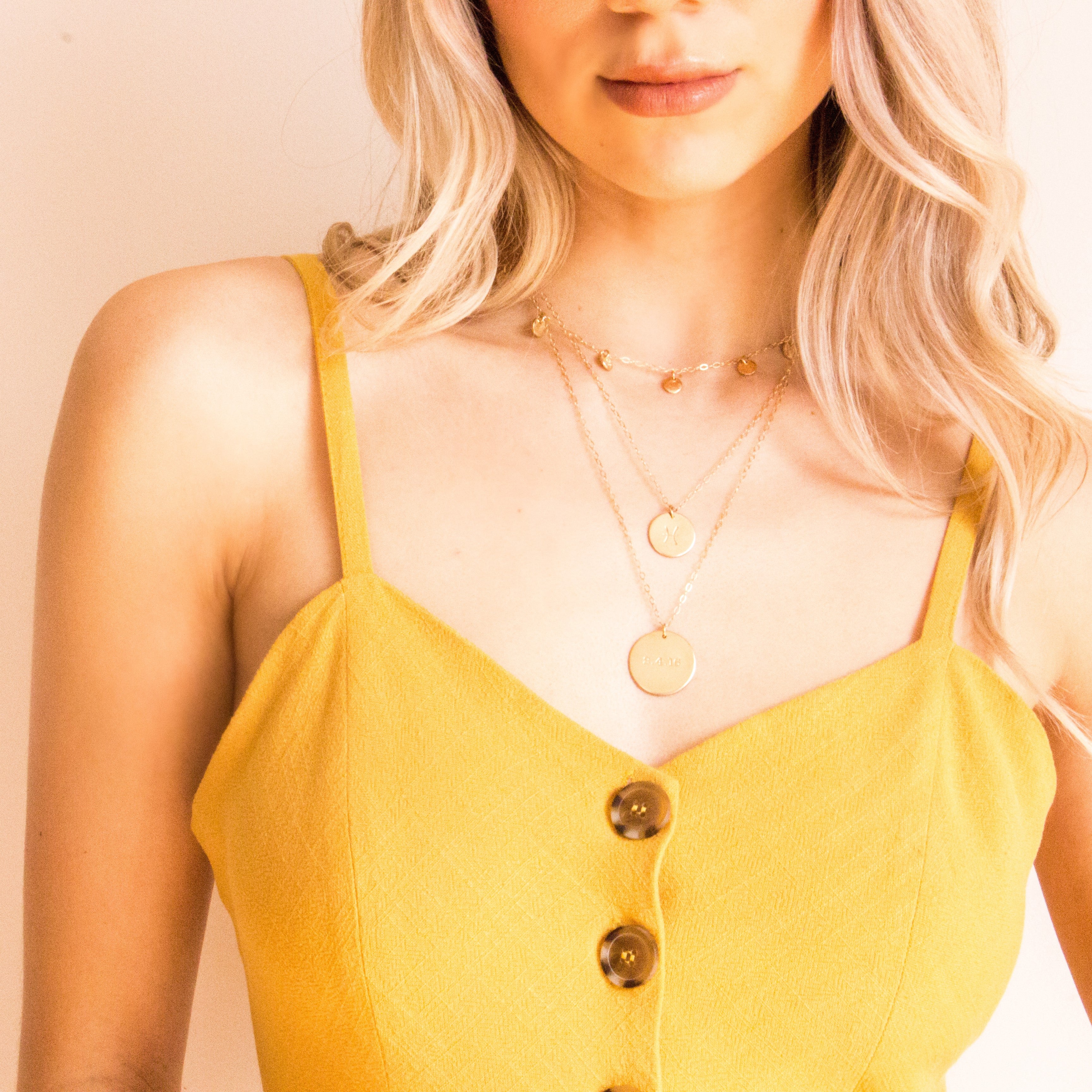 Stassi 22mm Coin Necklace