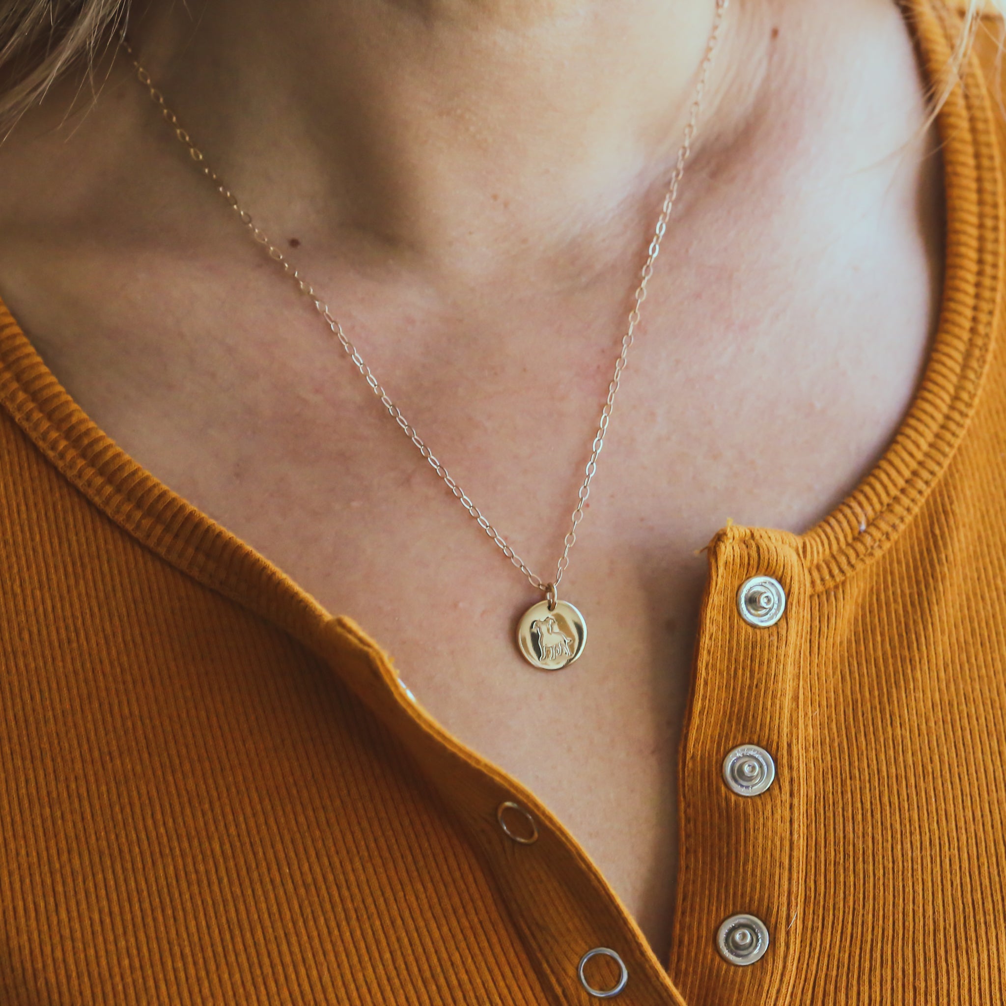 Puppy Love 13mm Pitbull Necklace