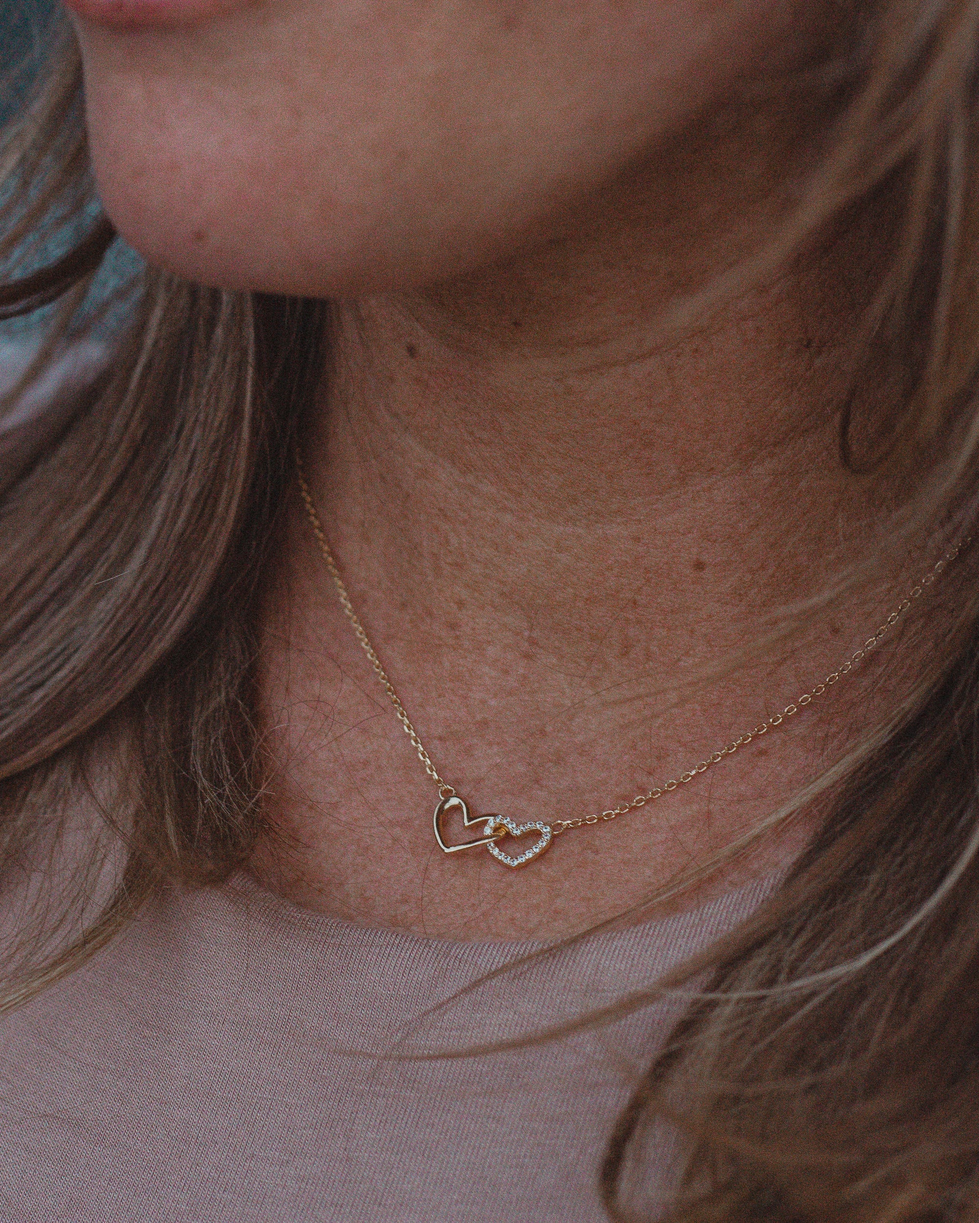 Linked Hearts Necklace • Coach