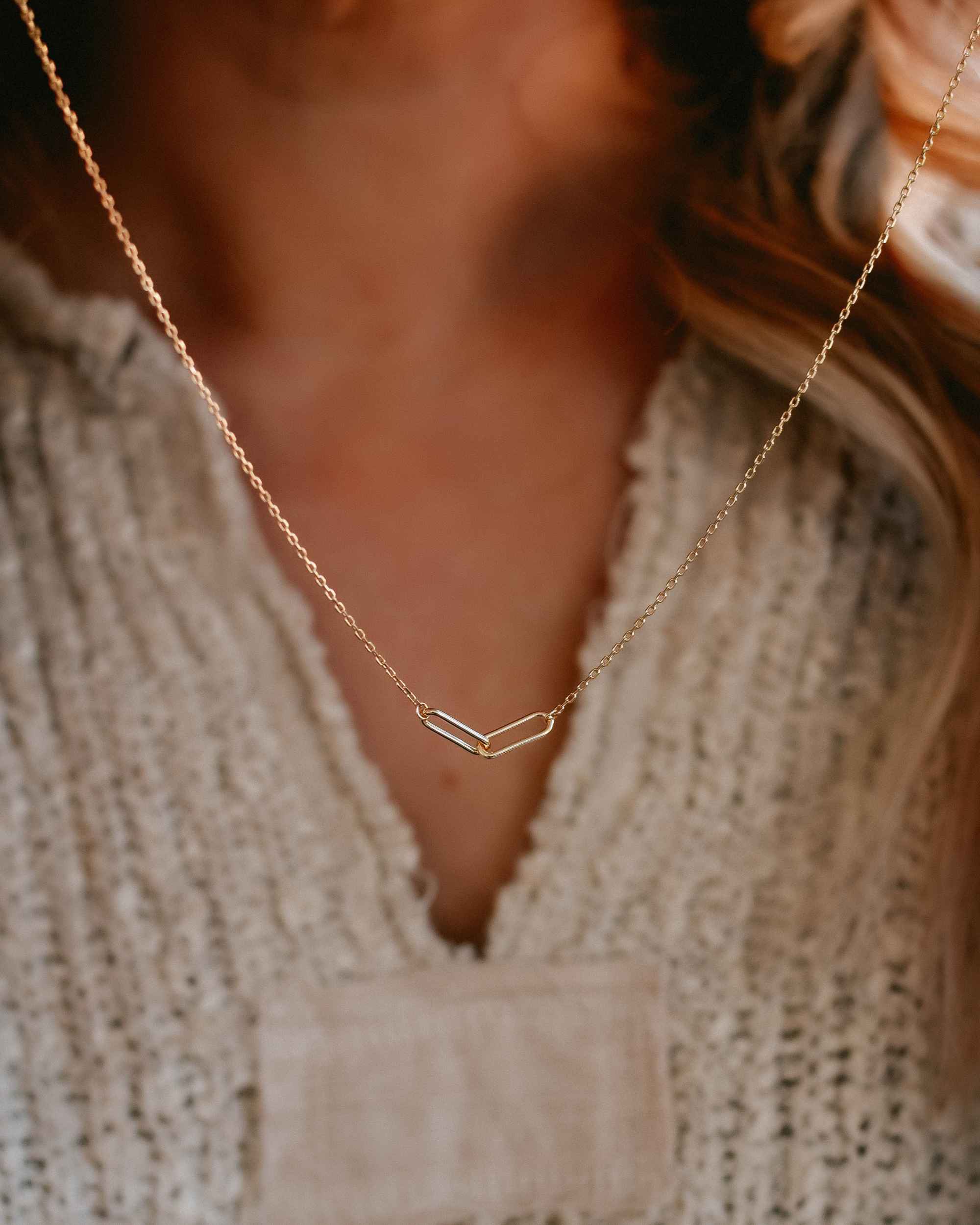 Linked Necklace • Thank You
