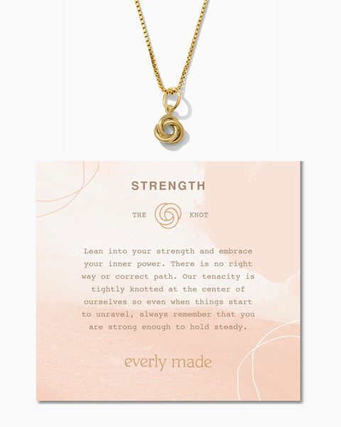 The Knot Necklace • Strength | Everly Made