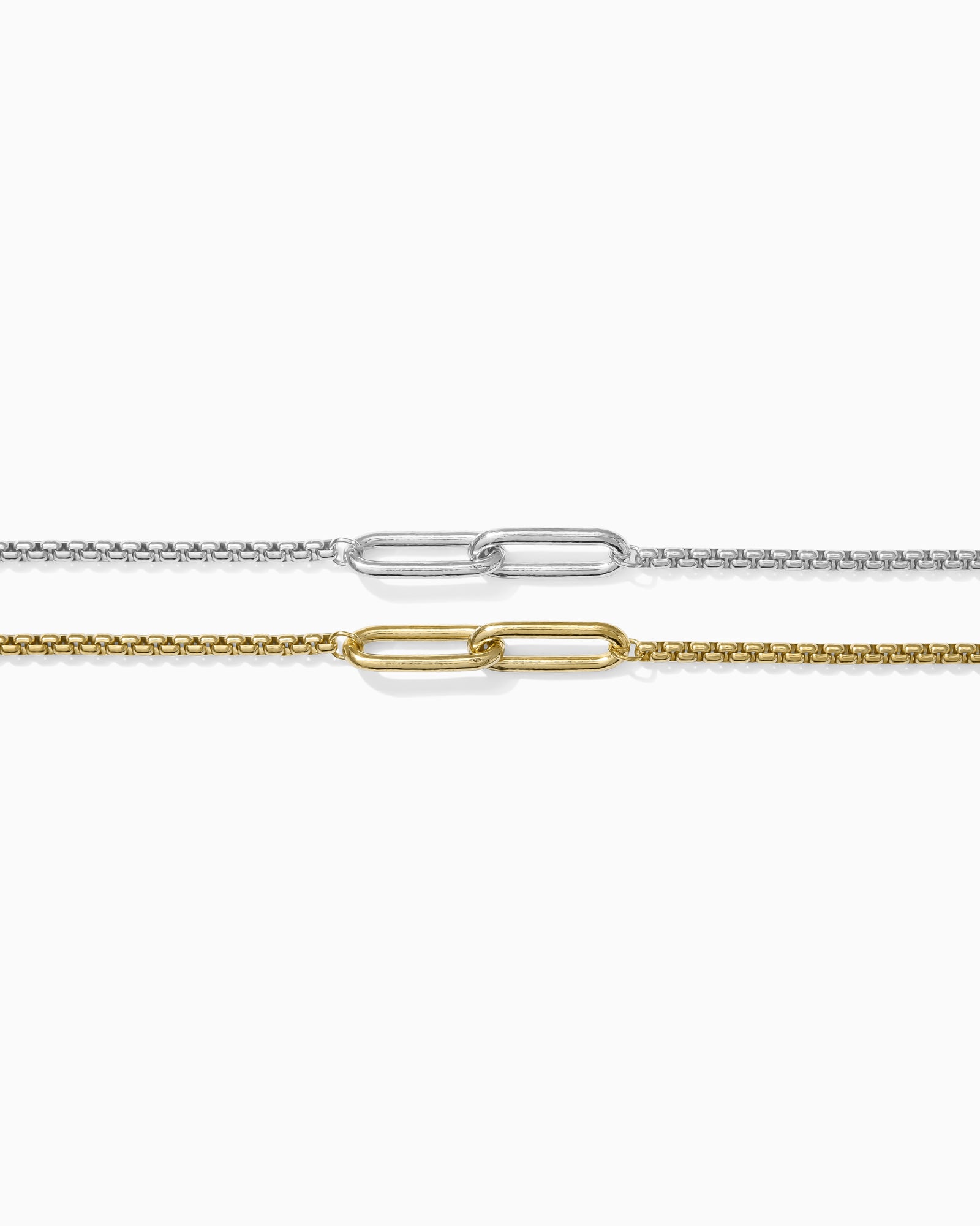 Aunt & Niece Bracelet. Gold Chain Bracelet - Everly Made