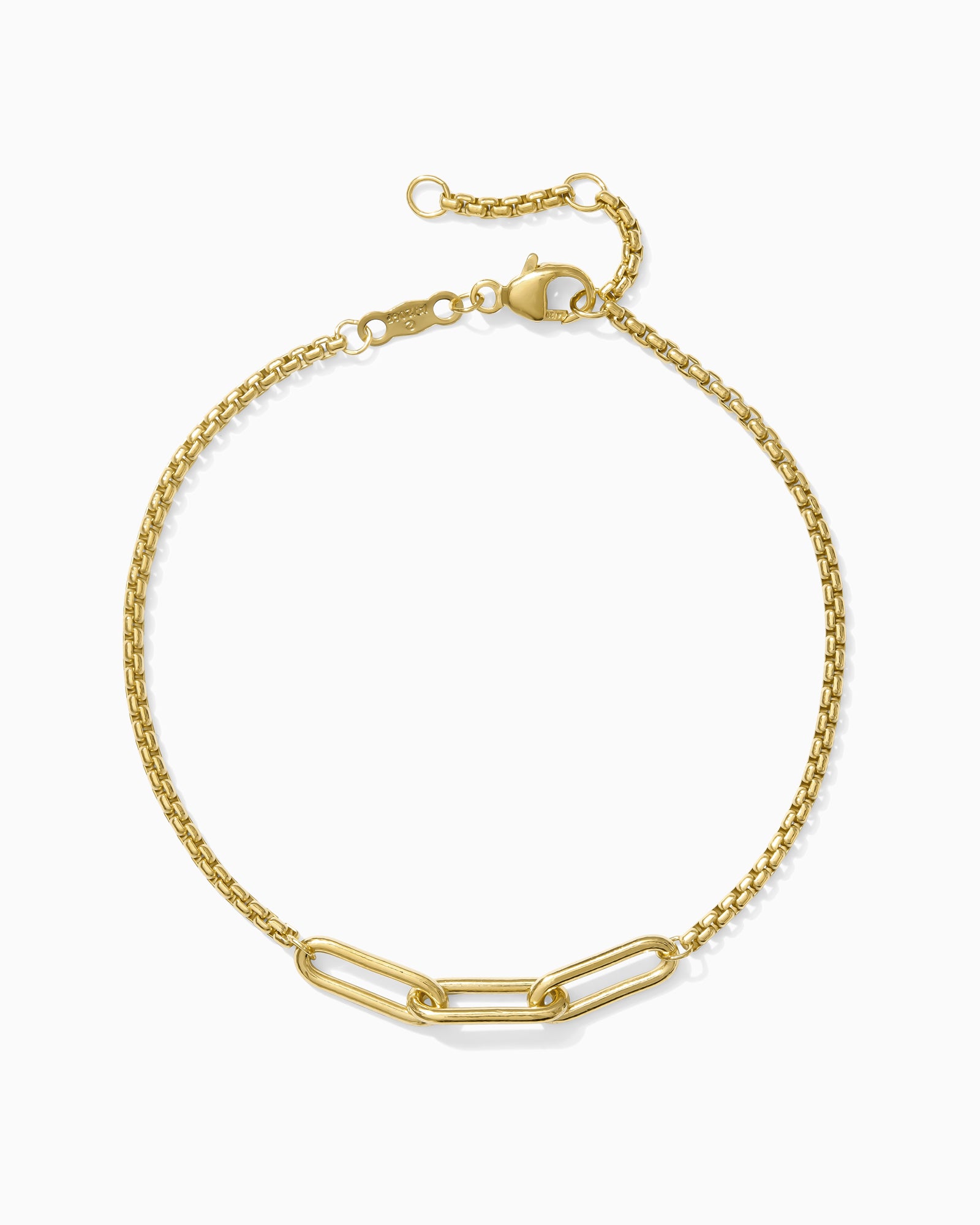 Aunt & Niece Bracelet. Gold Chain Bracelet - Everly Made