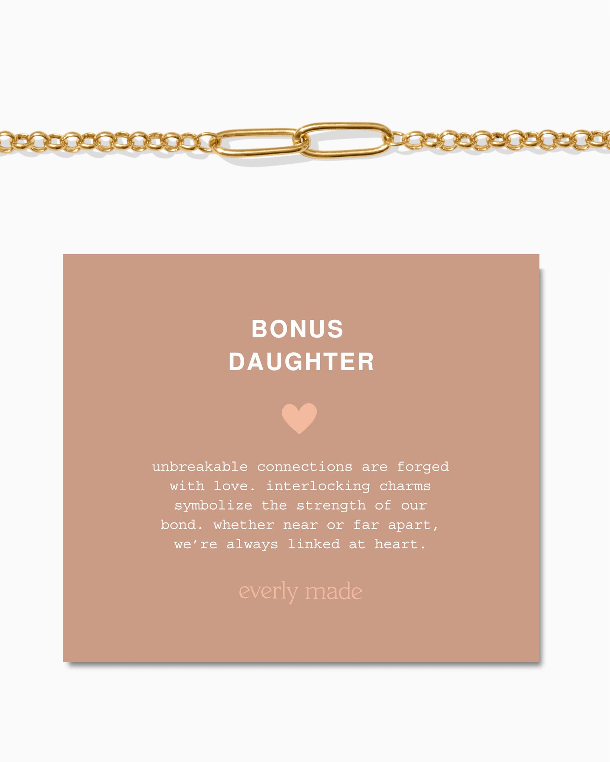 Linked Bracelet • Bonus Daughter